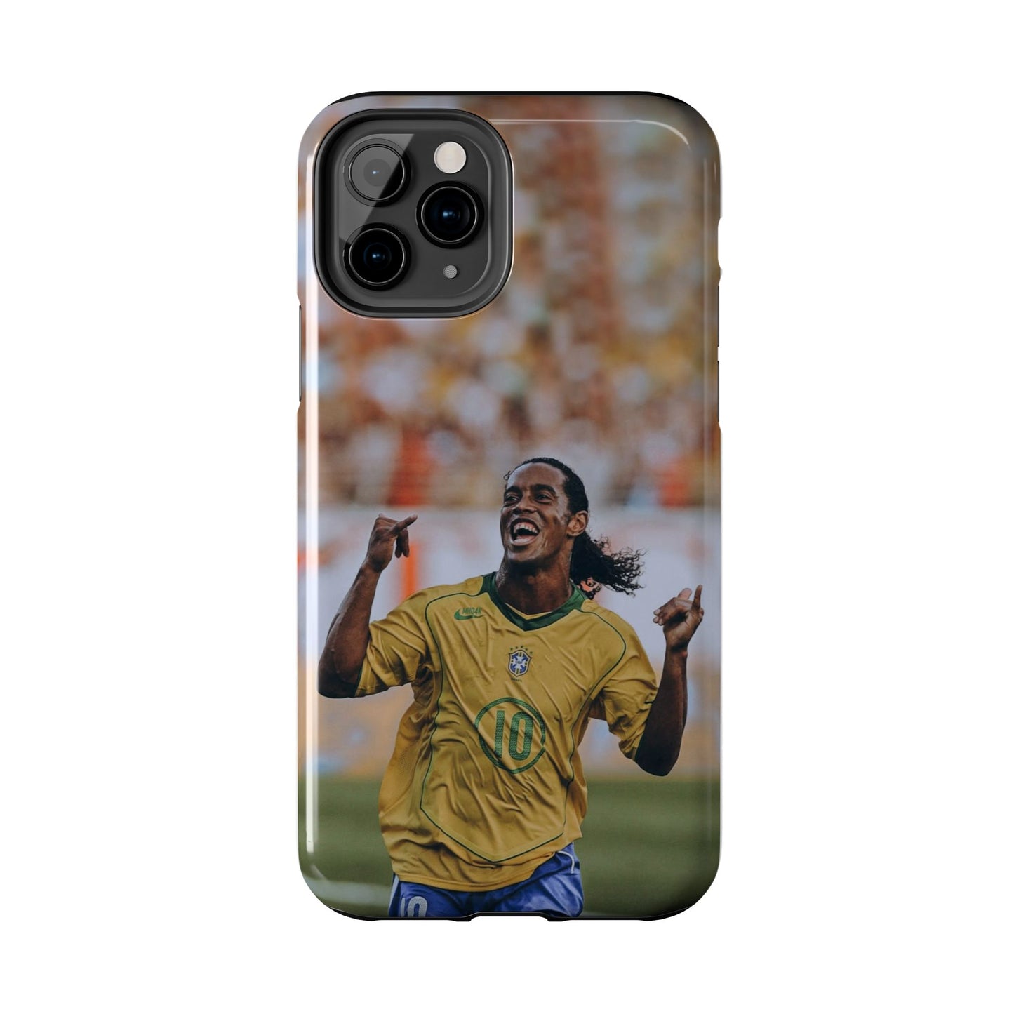 Ronaldinho Soccer Fan Tough Phone Cases - Celebration Design