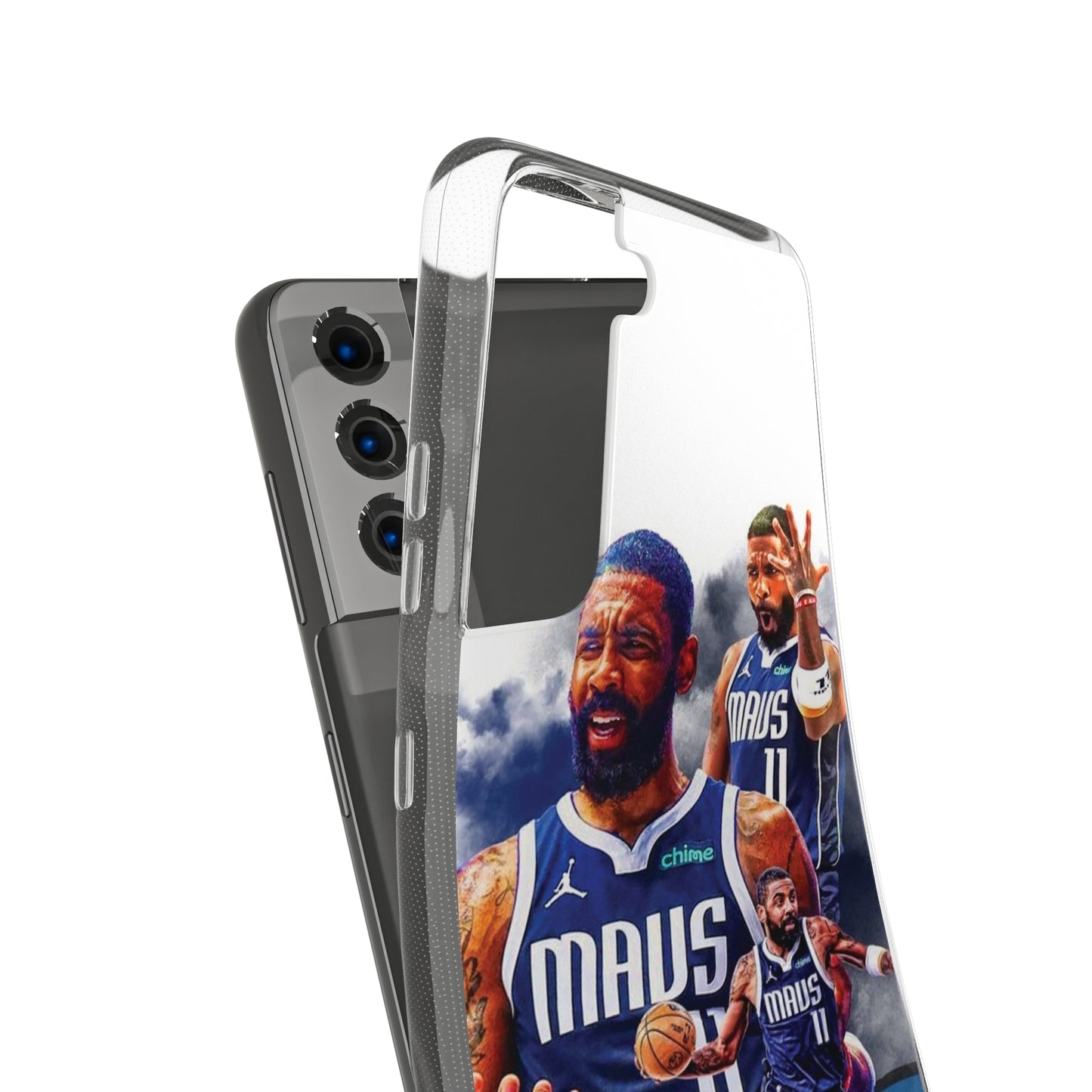 Kyrie Ivring Soft Phone Case with Basketball Theme - Perfect for Sports Fans