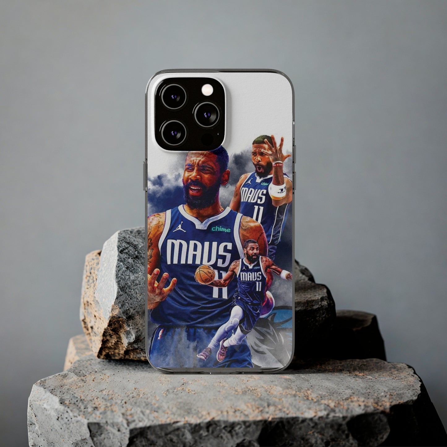 Kyrie Ivring Soft Phone Case with Basketball Theme - Perfect for Sports Fans