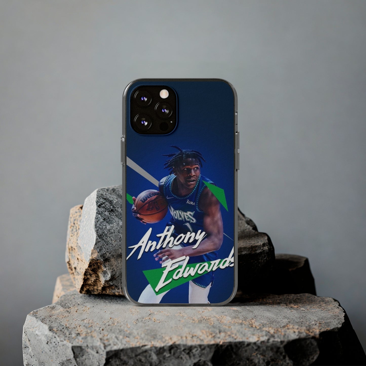 Anthony Edwards Soft Phone Case - Basketball Fan Accessory