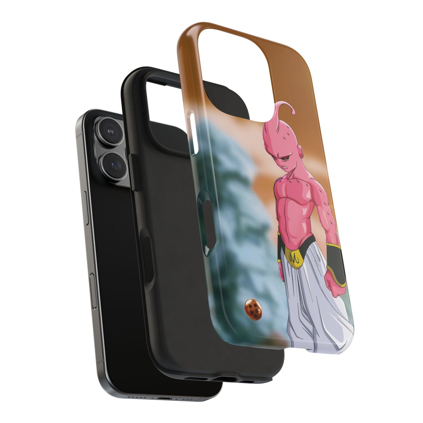 Majin Buu Fierce Dragon Ball Tough Phone Case - Majin Buu Design