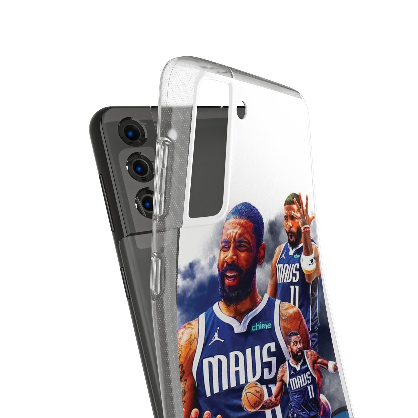 Kyrie Ivring Soft Phone Case with Basketball Theme - Perfect for Sports Fans