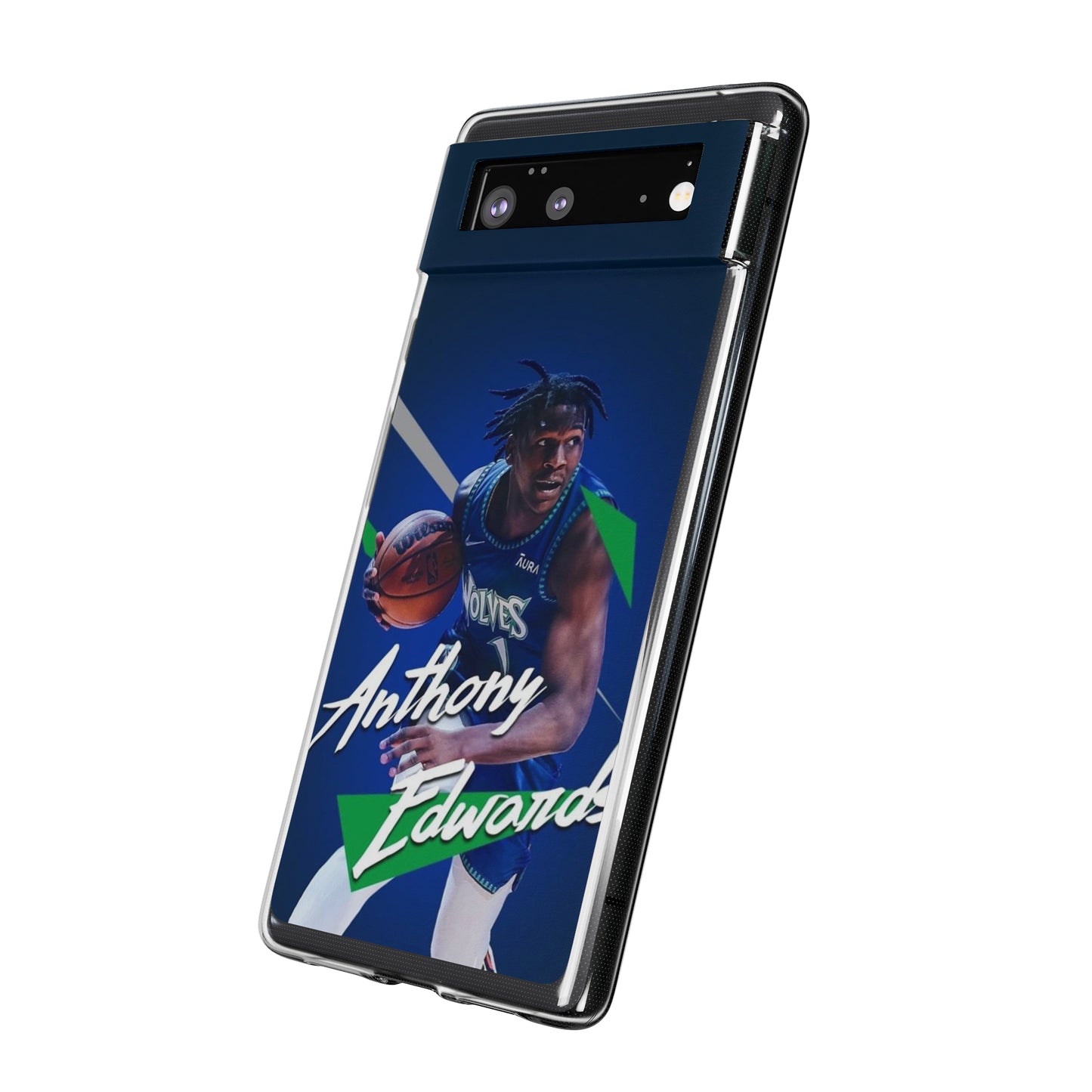 Anthony Edwards Soft Phone Case - Basketball Fan Accessory