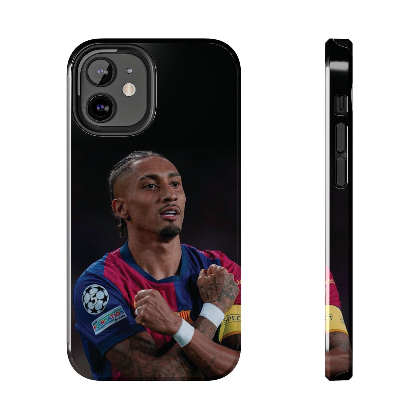 Raphinha Soccer Fan Tough Phone Case - Durable Protection with Star Player Design