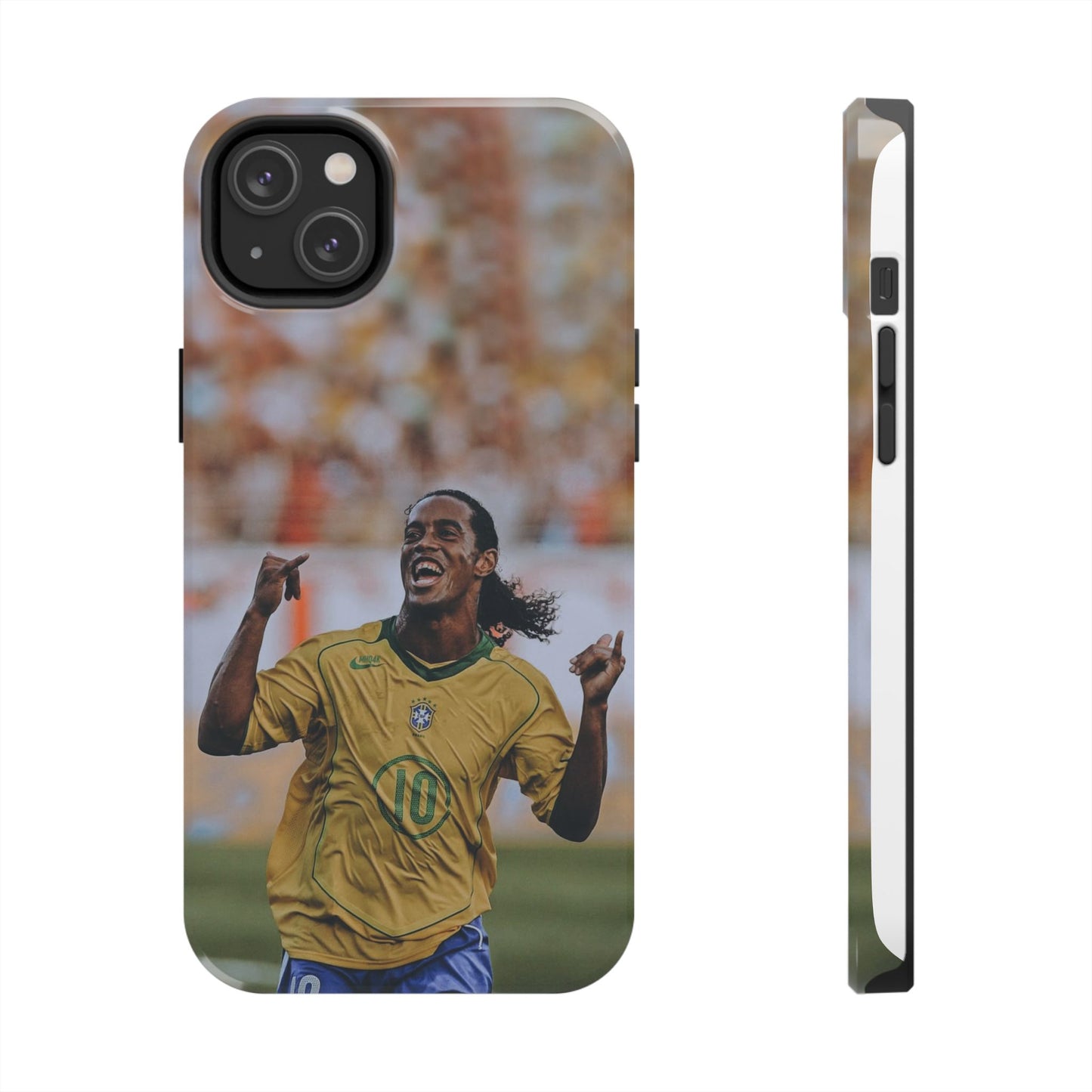 Ronaldinho Soccer Fan Tough Phone Cases - Celebration Design