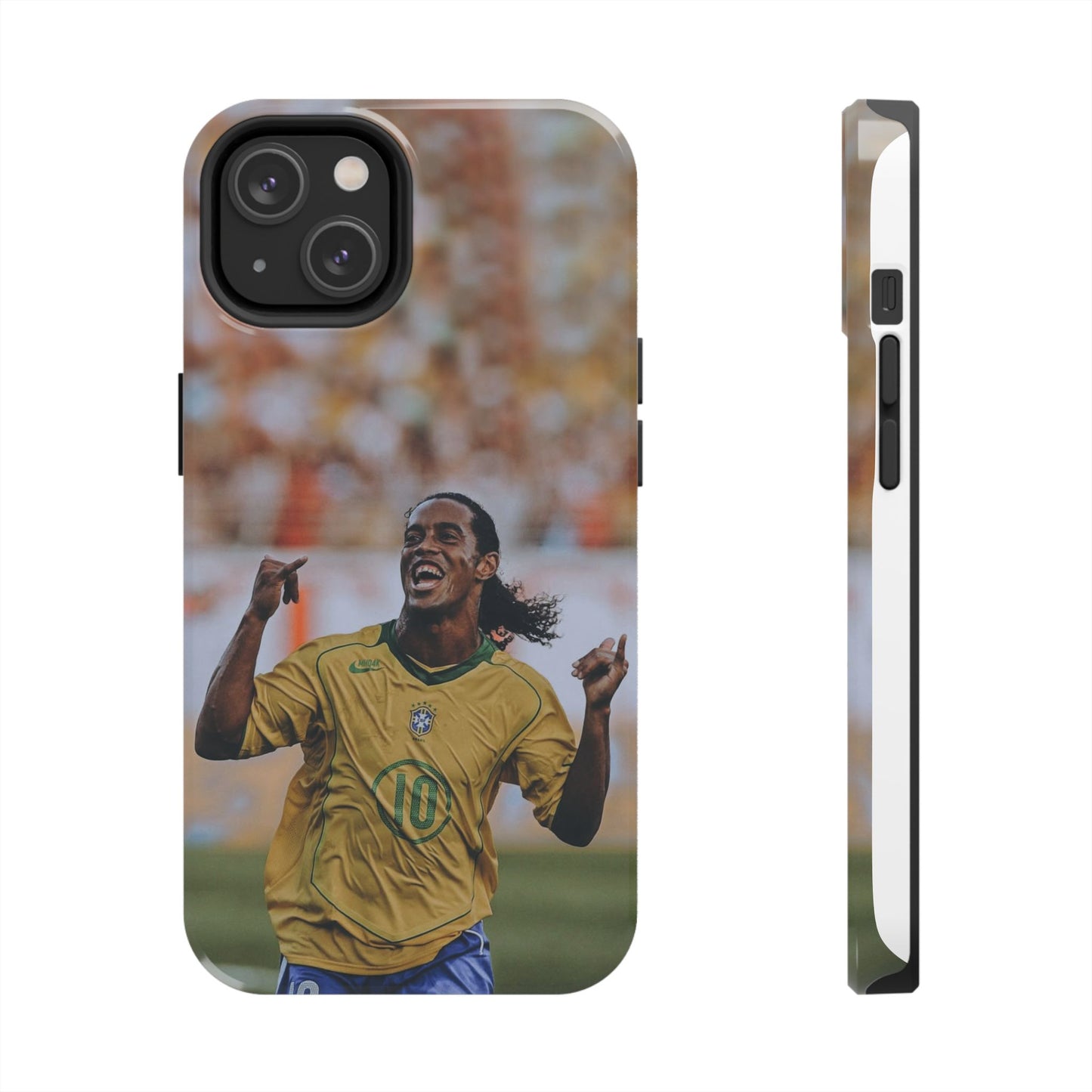 Ronaldinho Soccer Fan Tough Phone Cases - Celebration Design