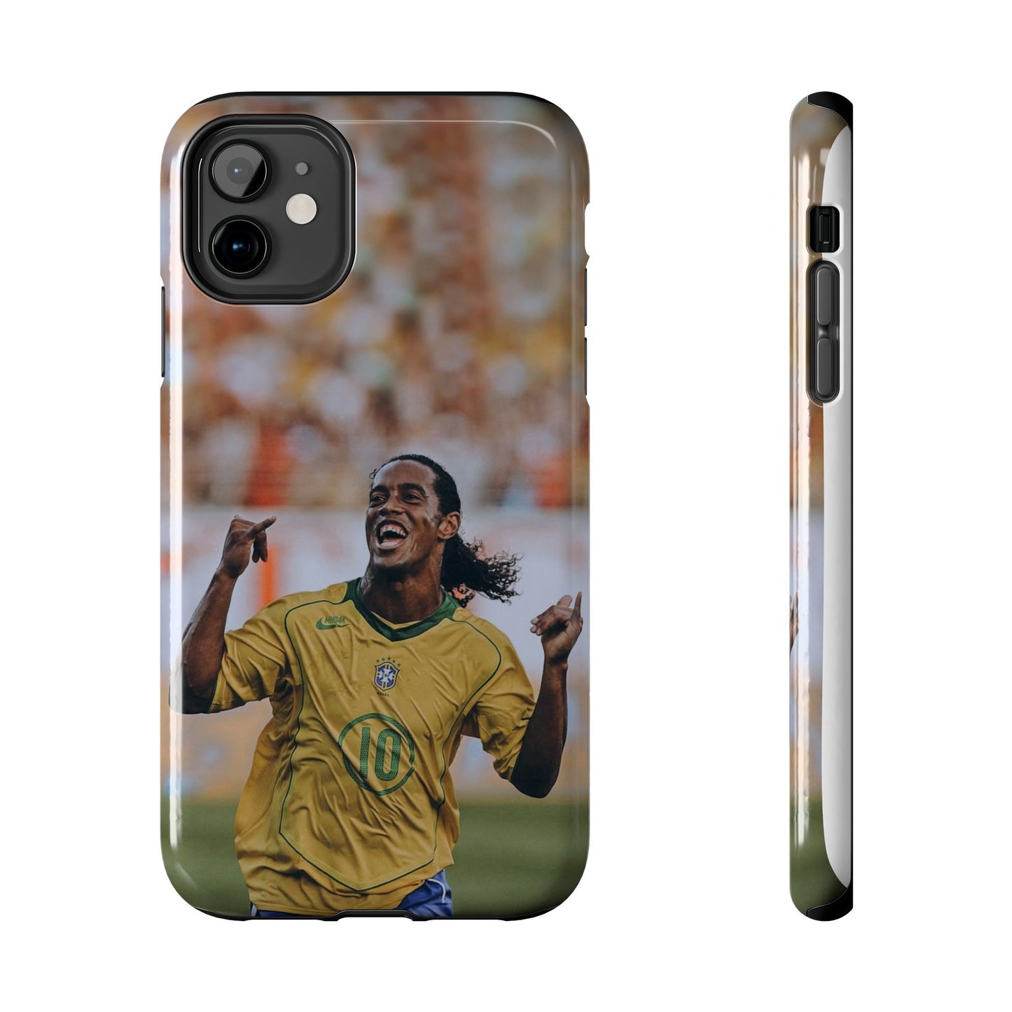 Ronaldinho Soccer Fan Tough Phone Cases - Celebration Design