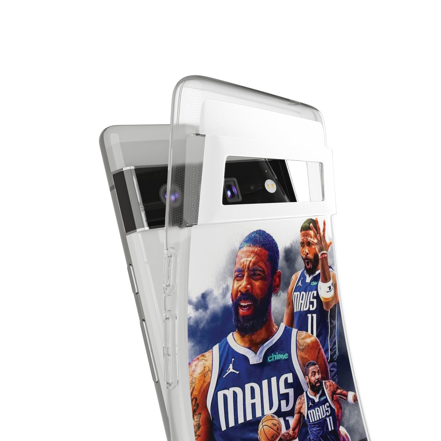 Kyrie Ivring Soft Phone Case with Basketball Theme - Perfect for Sports Fans
