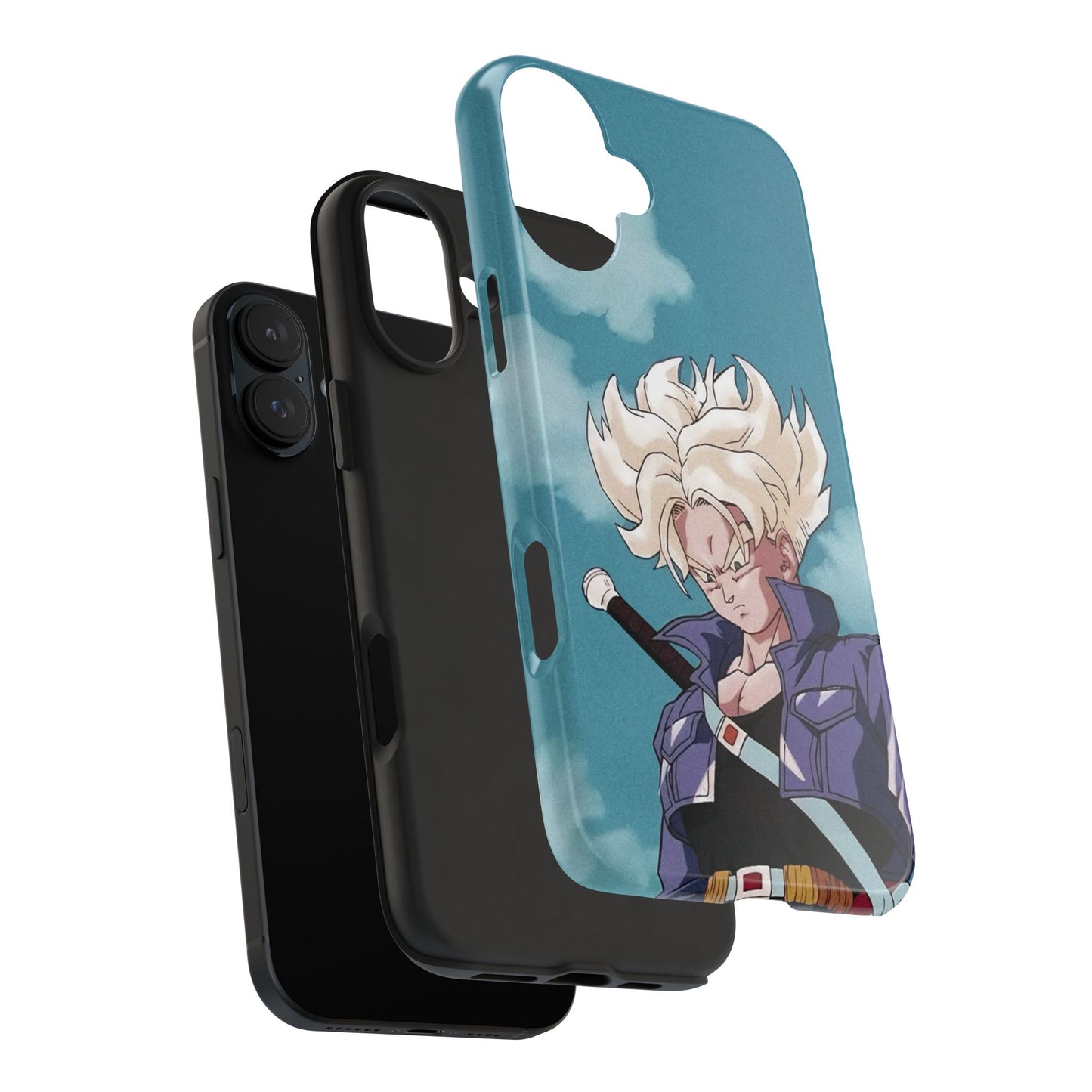 Trunks Dragon Ball Z Tough Phone Case - Trunks Design for Anime Fans