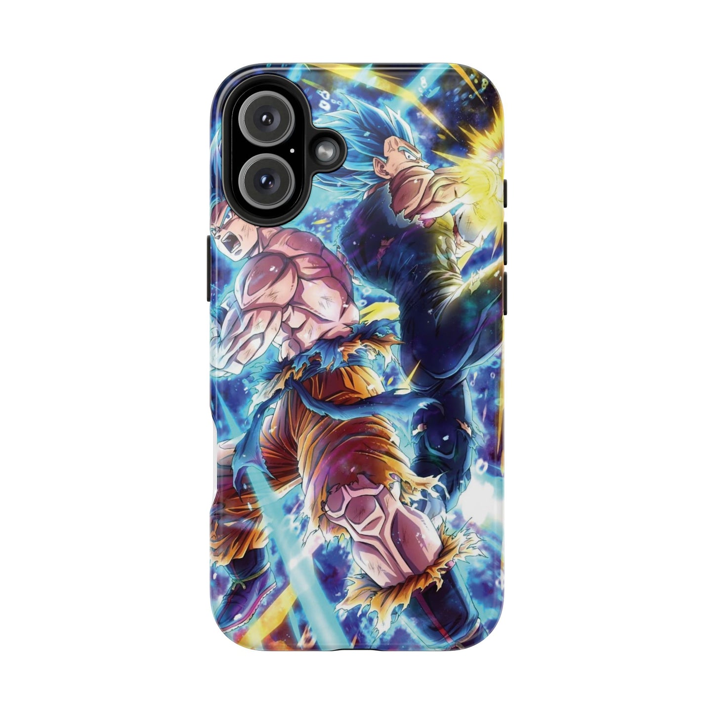 Goku Vegeta Dragon Ball Super Tough Phone Case - Vibrant Anime Character Design