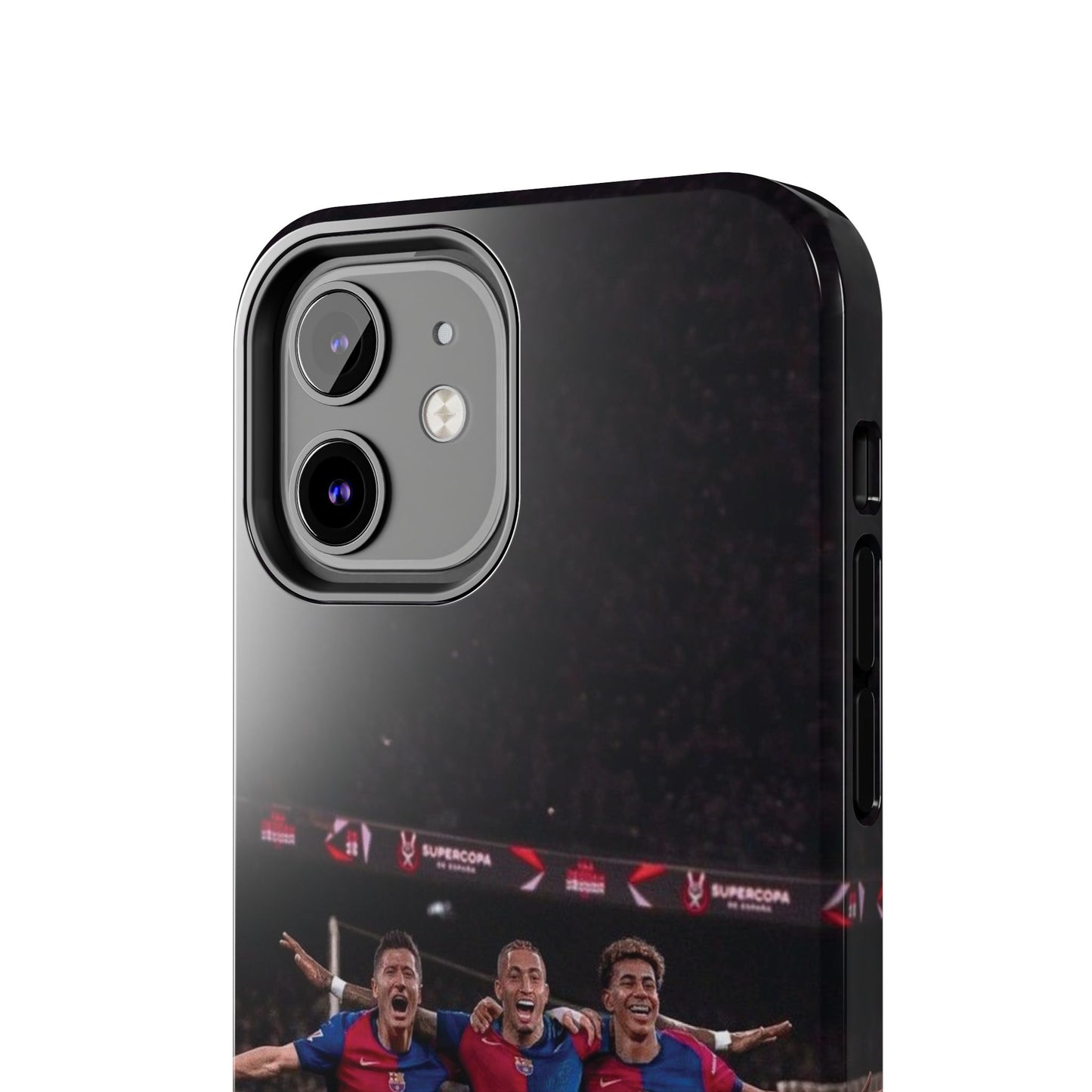 Lewandowski, Raphinha, Lamine Yamal Soccer Team Tough Phone Case - Durable Protection for Fans!