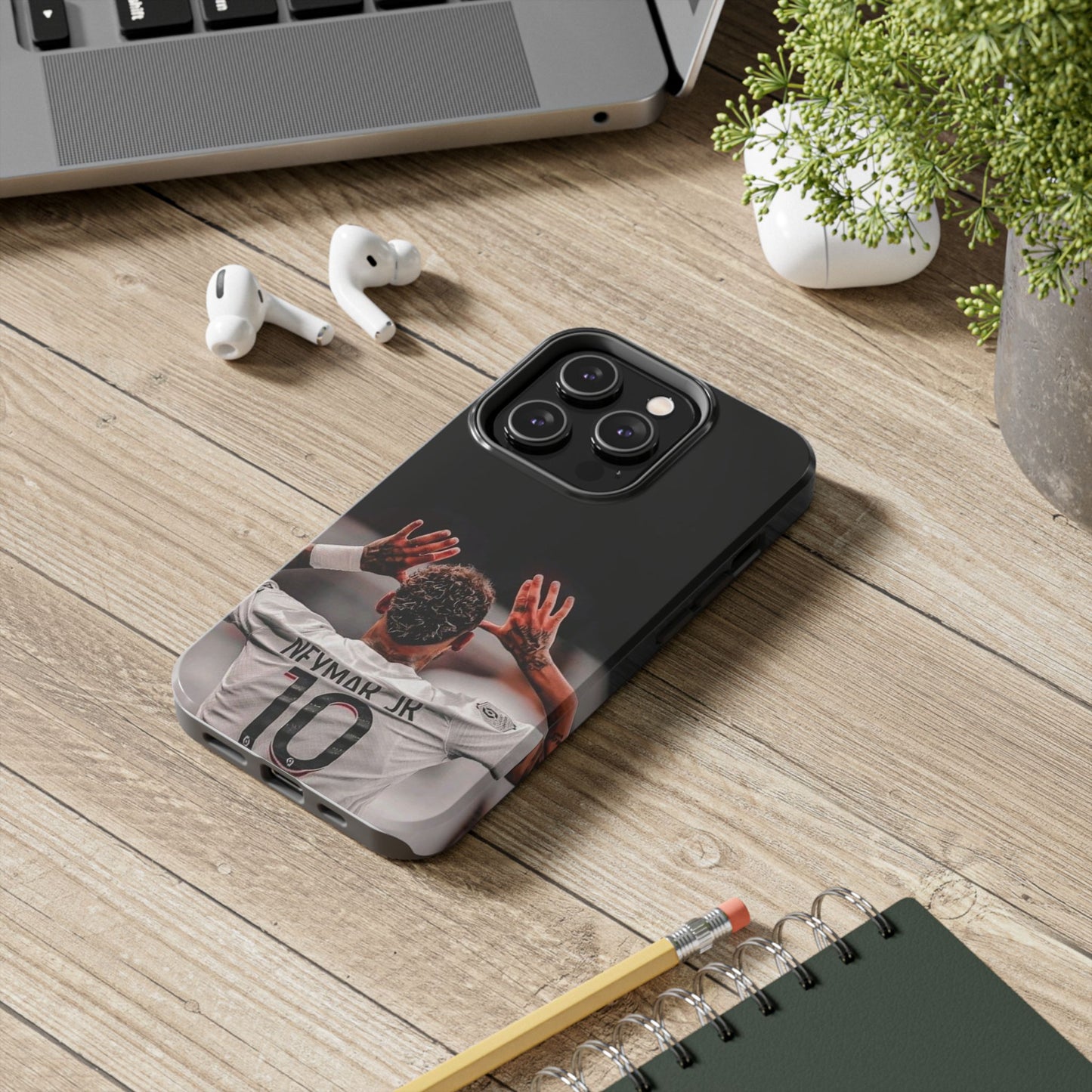 Neymar Jr. Tough Phone Case - Durable Protection for Soccer Fans