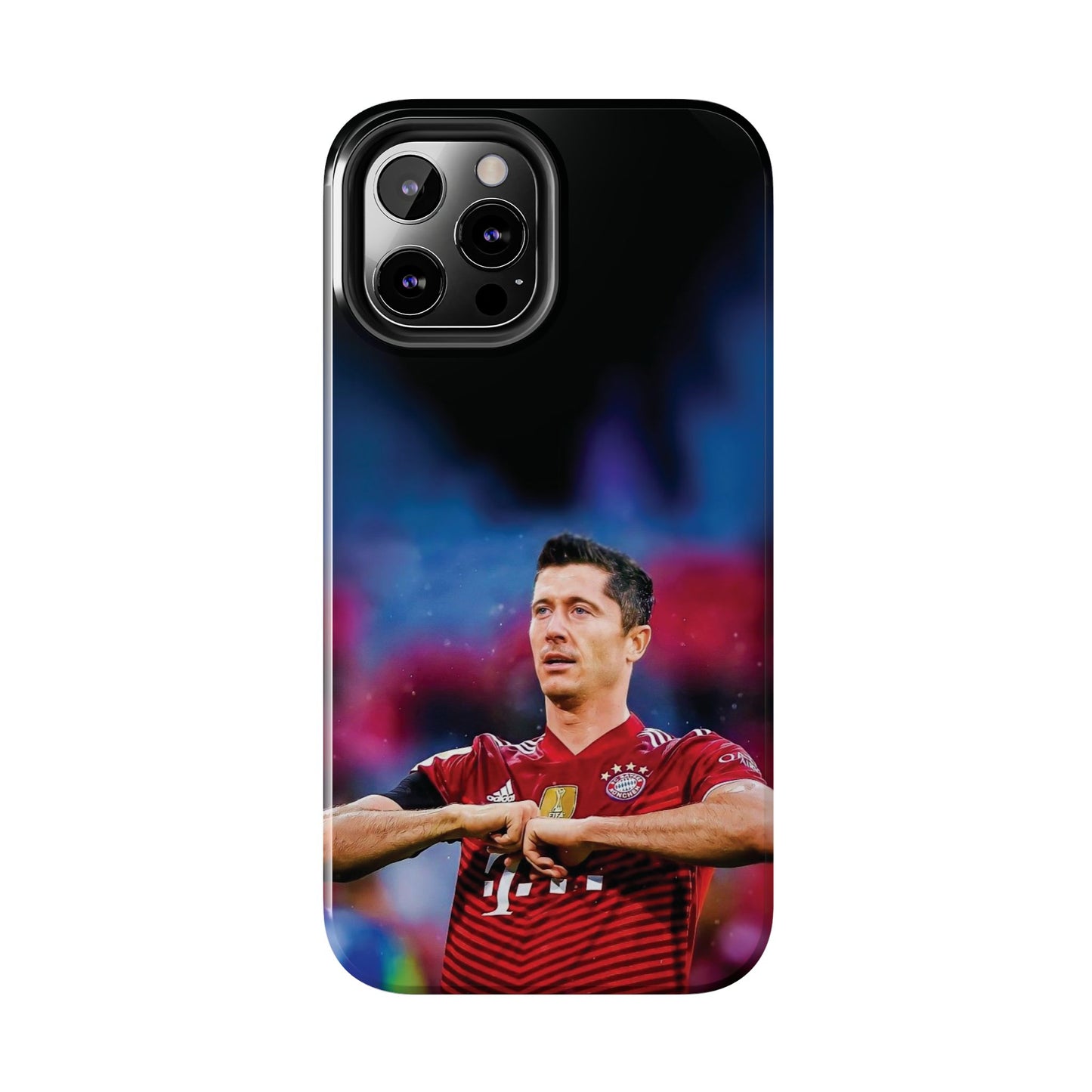 Robert Lewandowski Soccer Tough Phone Cases - Featuring Legendary Player Design