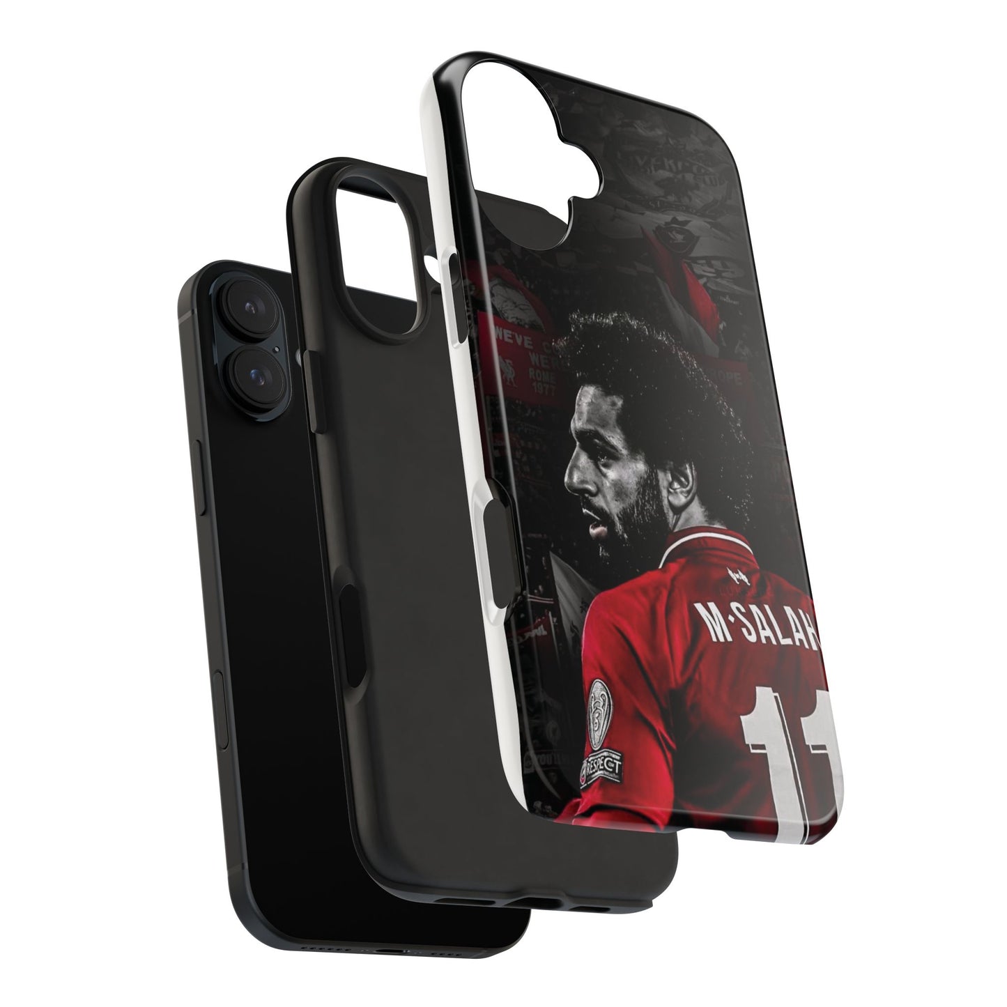 M'Salah Tough Phone Case - Durable Soccer Design for Fans