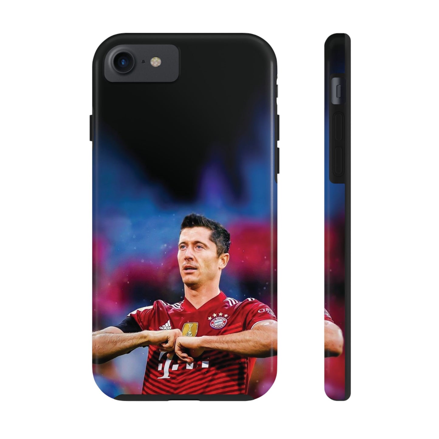 Robert Lewandowski Soccer Tough Phone Cases - Featuring Legendary Player Design