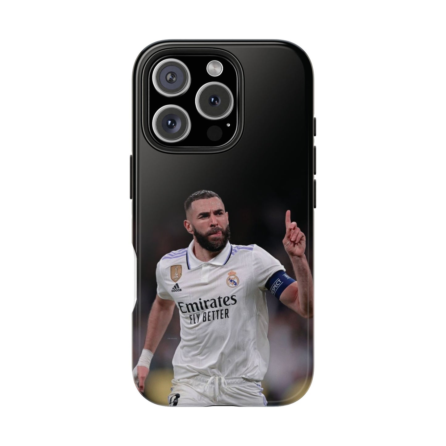 Benzma Fanatic Tough Phone Case - Real Madrid Inspired Design