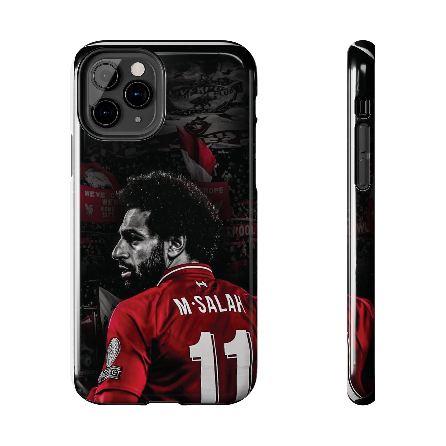 M'Salah Tough Phone Case - Durable Soccer Design for Fans