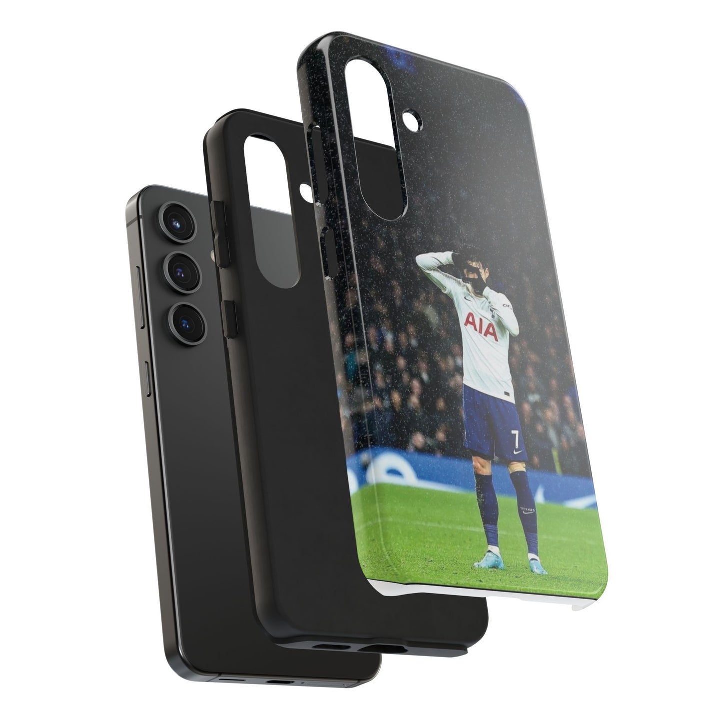 Son Heung-min Personalized Tough Phone Case for Soccer Fans - Stylish and Durable Design