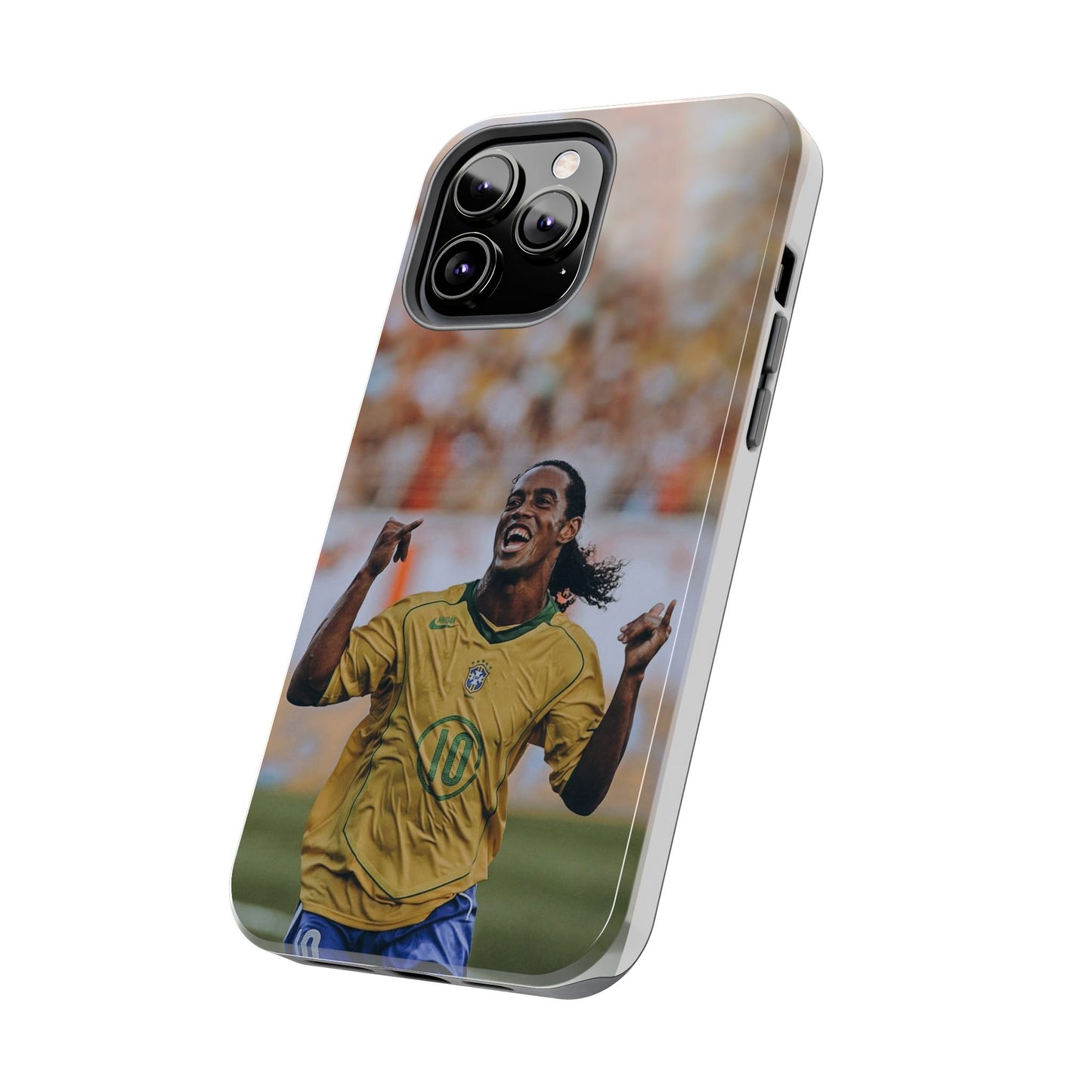 Ronaldinho Soccer Fan Tough Phone Cases - Celebration Design