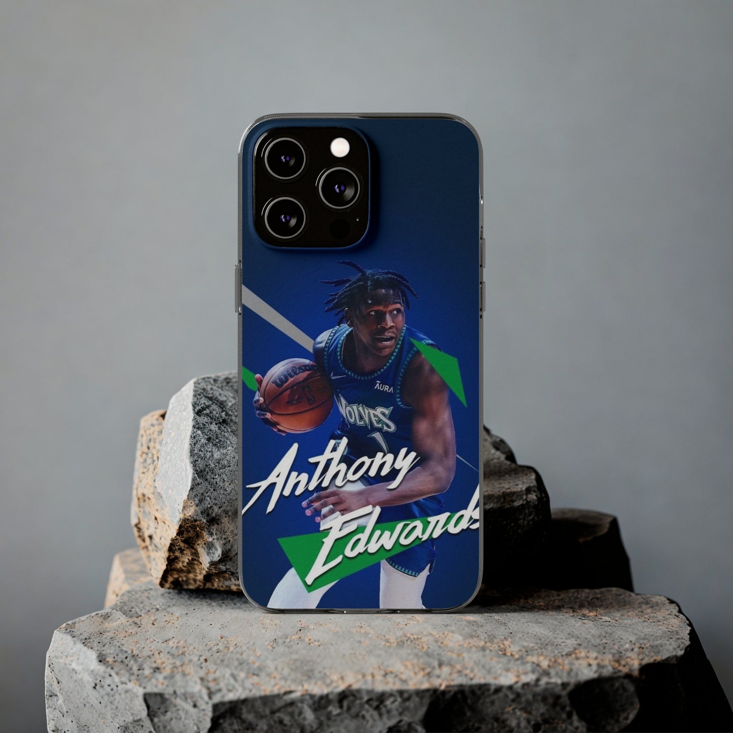 Anthony Edwards Soft Phone Case - Basketball Fan Accessory