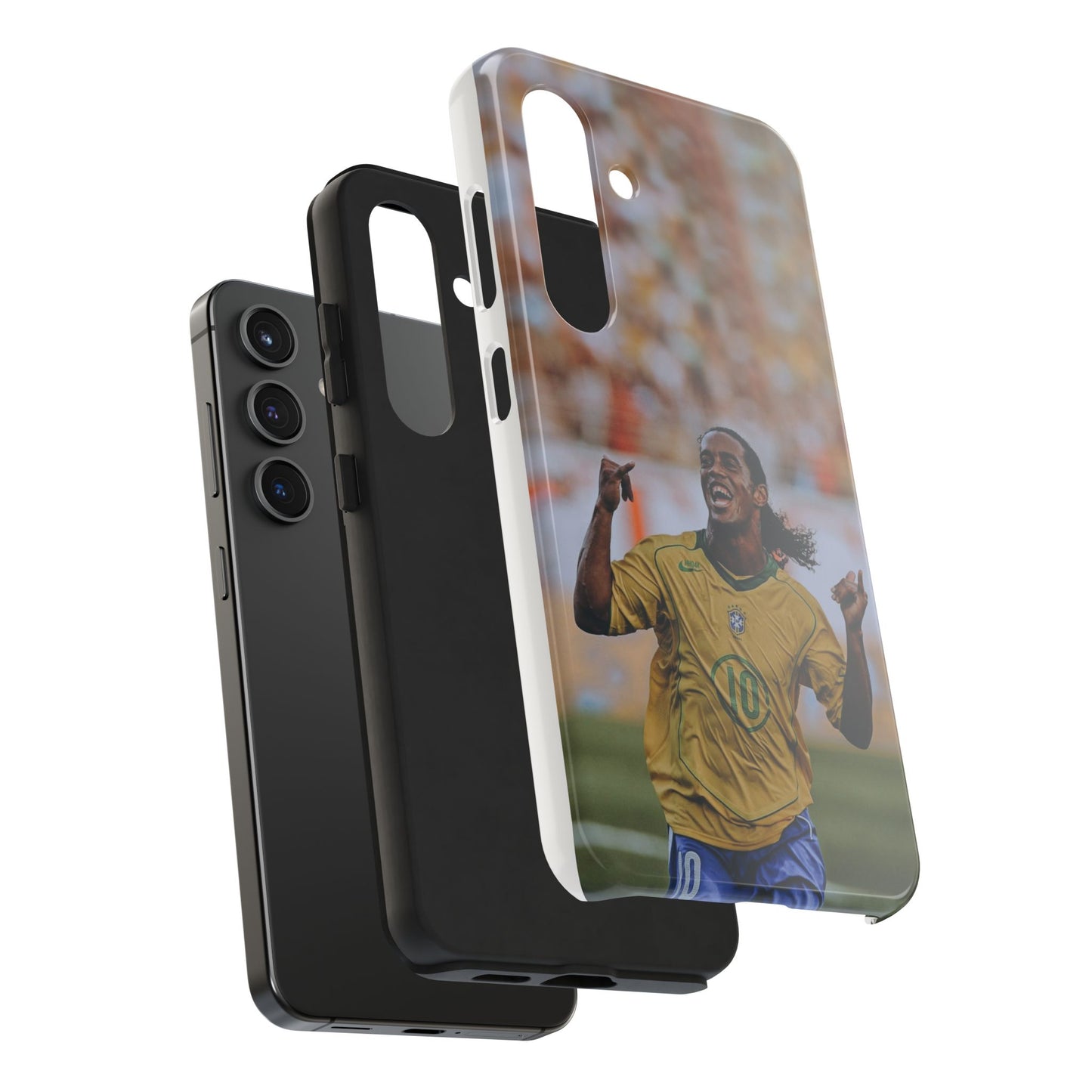 Ronaldinho Soccer Fan Tough Phone Cases - Celebration Design
