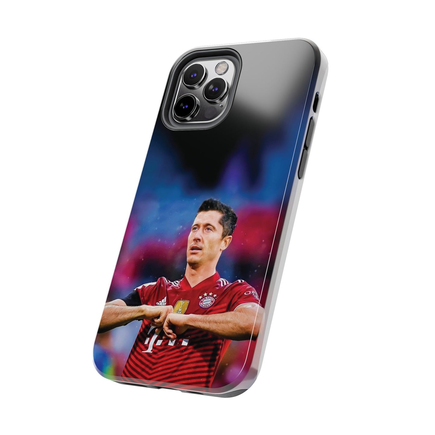 Robert Lewandowski Soccer Tough Phone Cases - Featuring Legendary Player Design