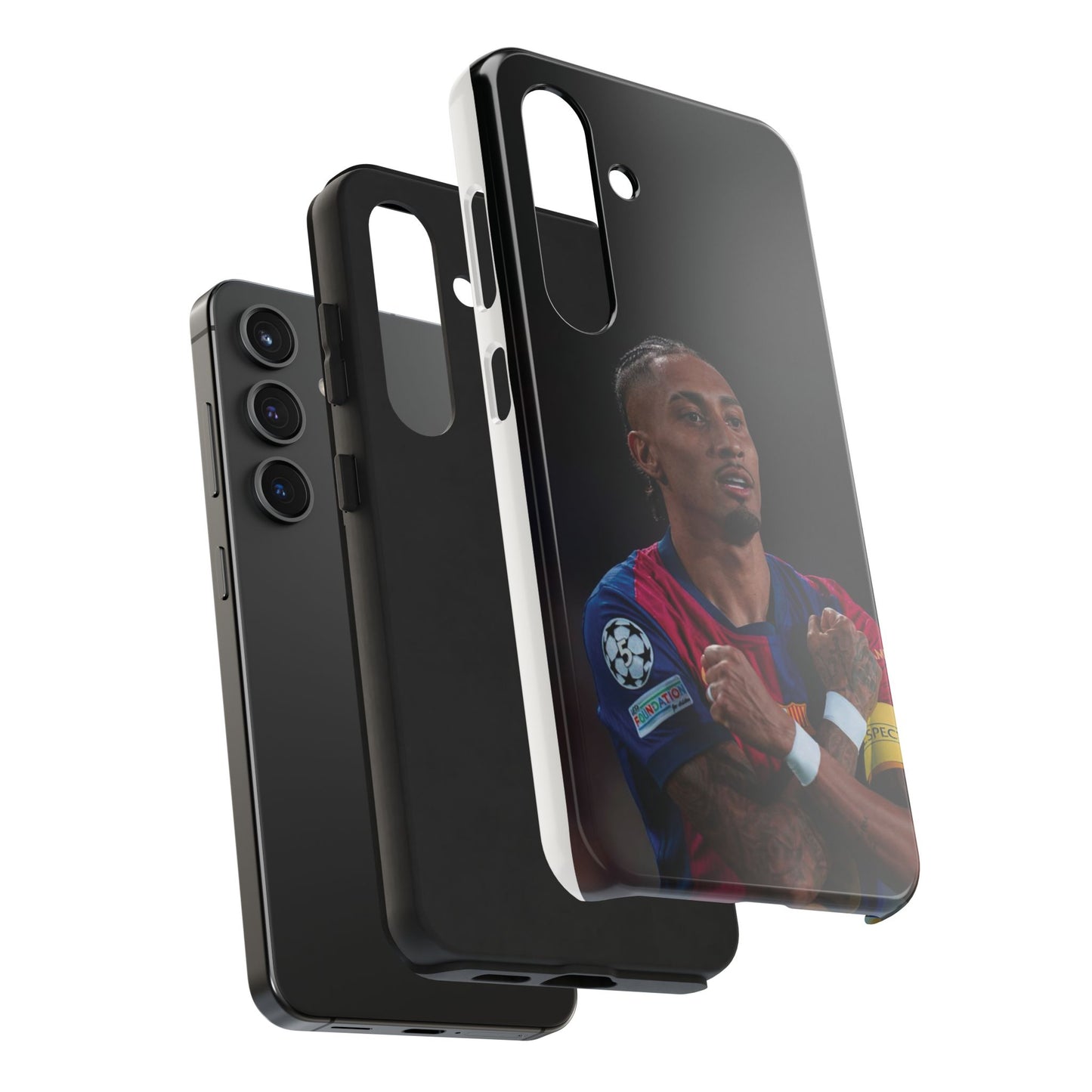 Raphinha Soccer Fan Tough Phone Case - Durable Protection with Star Player Design