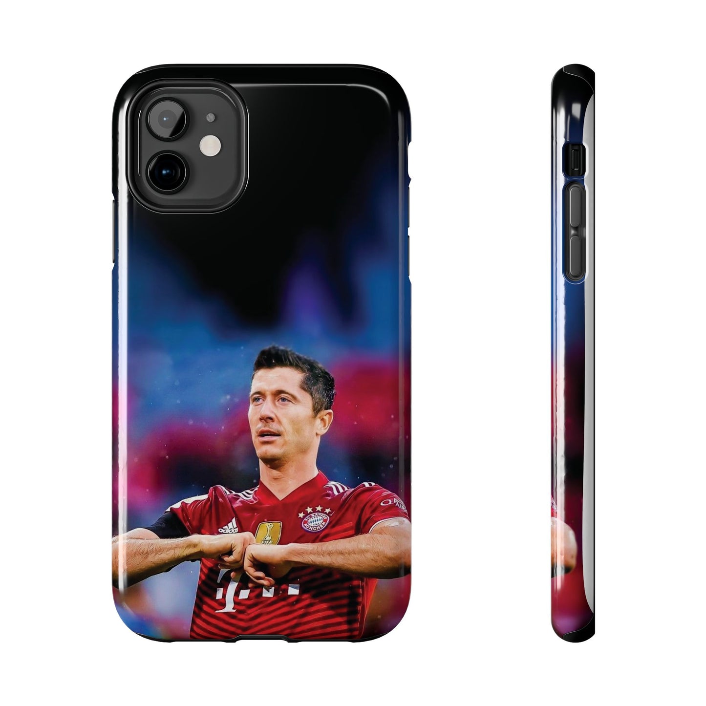 Robert Lewandowski Soccer Tough Phone Cases - Featuring Legendary Player Design