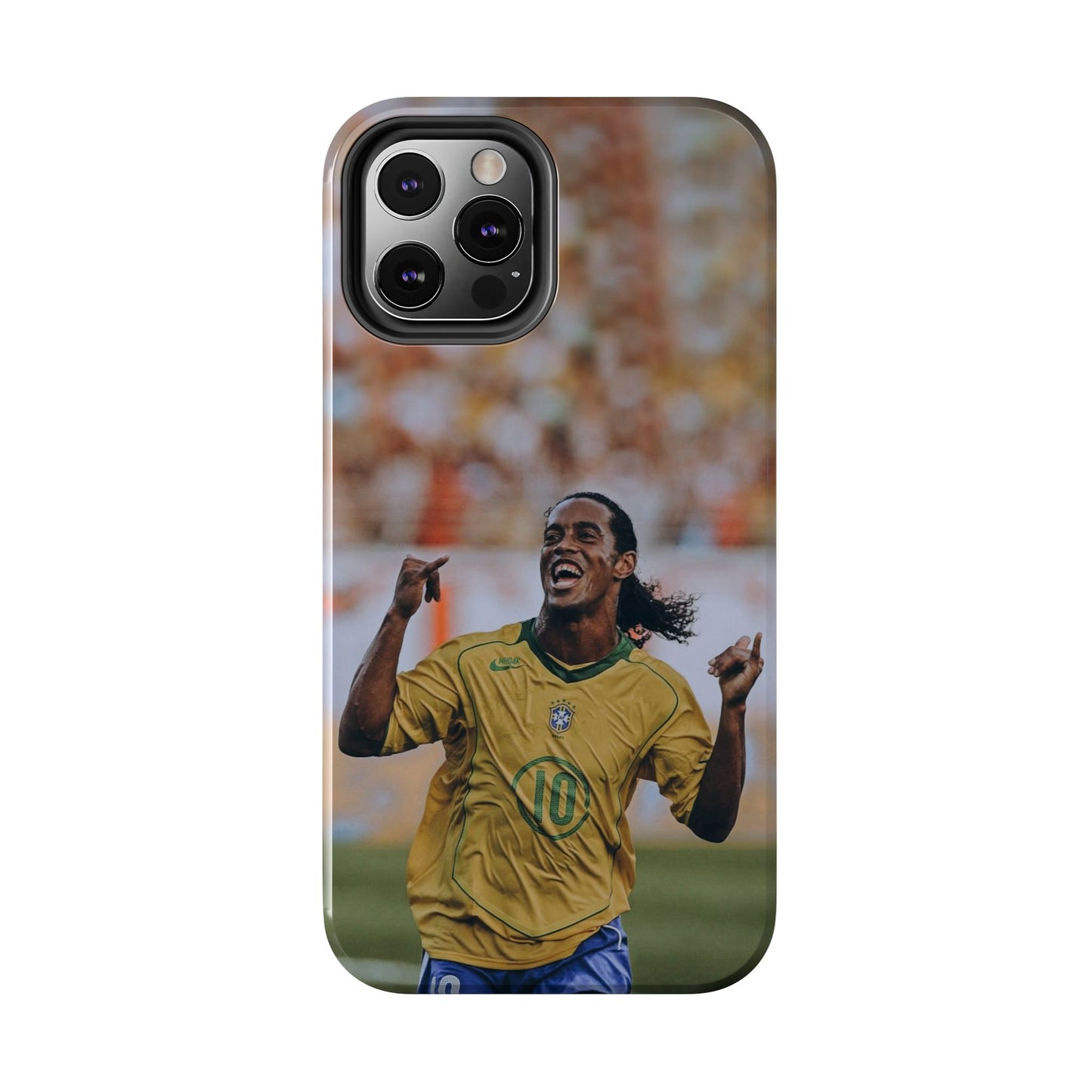 Ronaldinho Soccer Fan Tough Phone Cases - Celebration Design