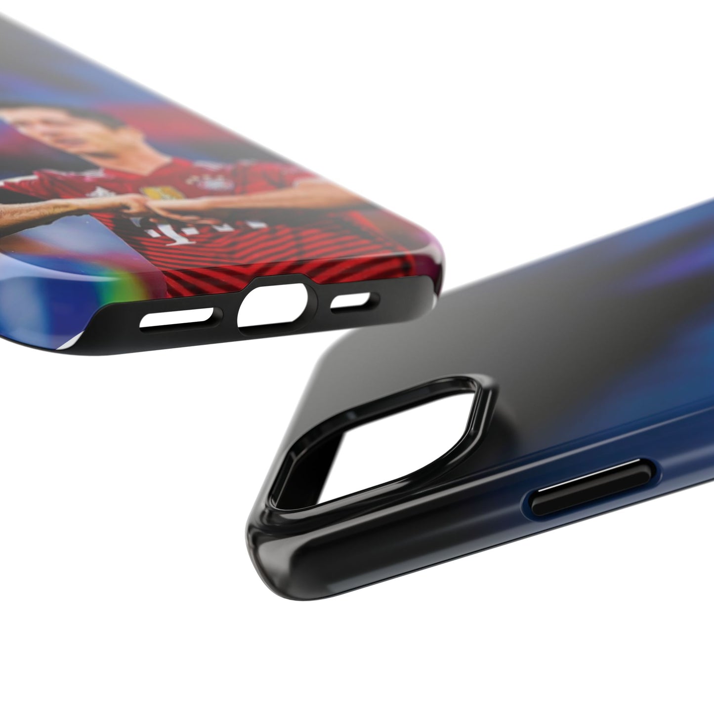 Robert Lewandowski Soccer Tough Phone Cases - Featuring Legendary Player Design