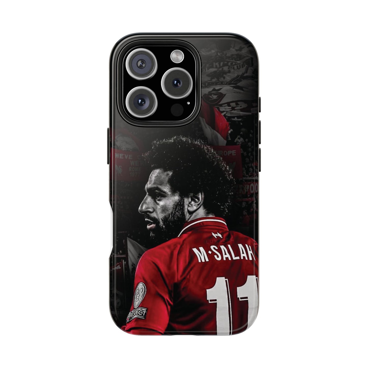 M'Salah Tough Phone Case - Durable Soccer Design for Fans