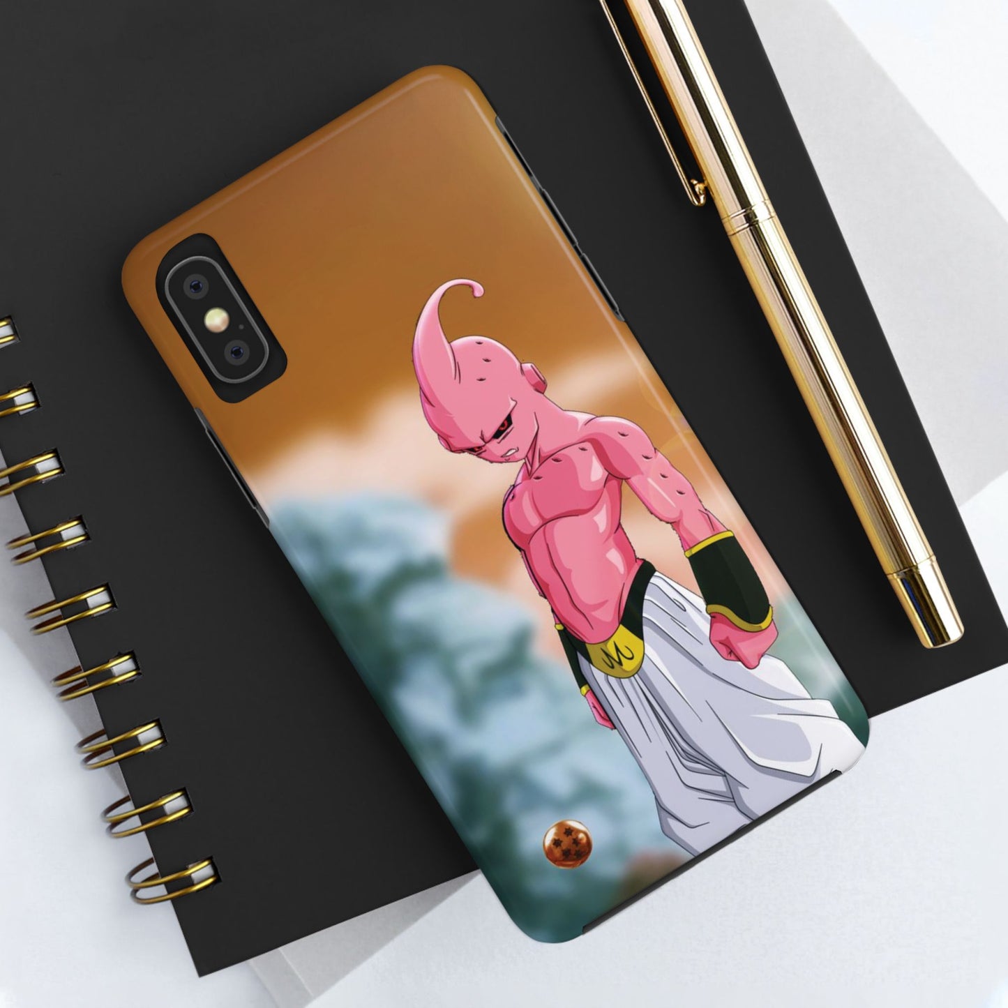 Majin Buu Fierce Dragon Ball Tough Phone Case - Majin Buu Design
