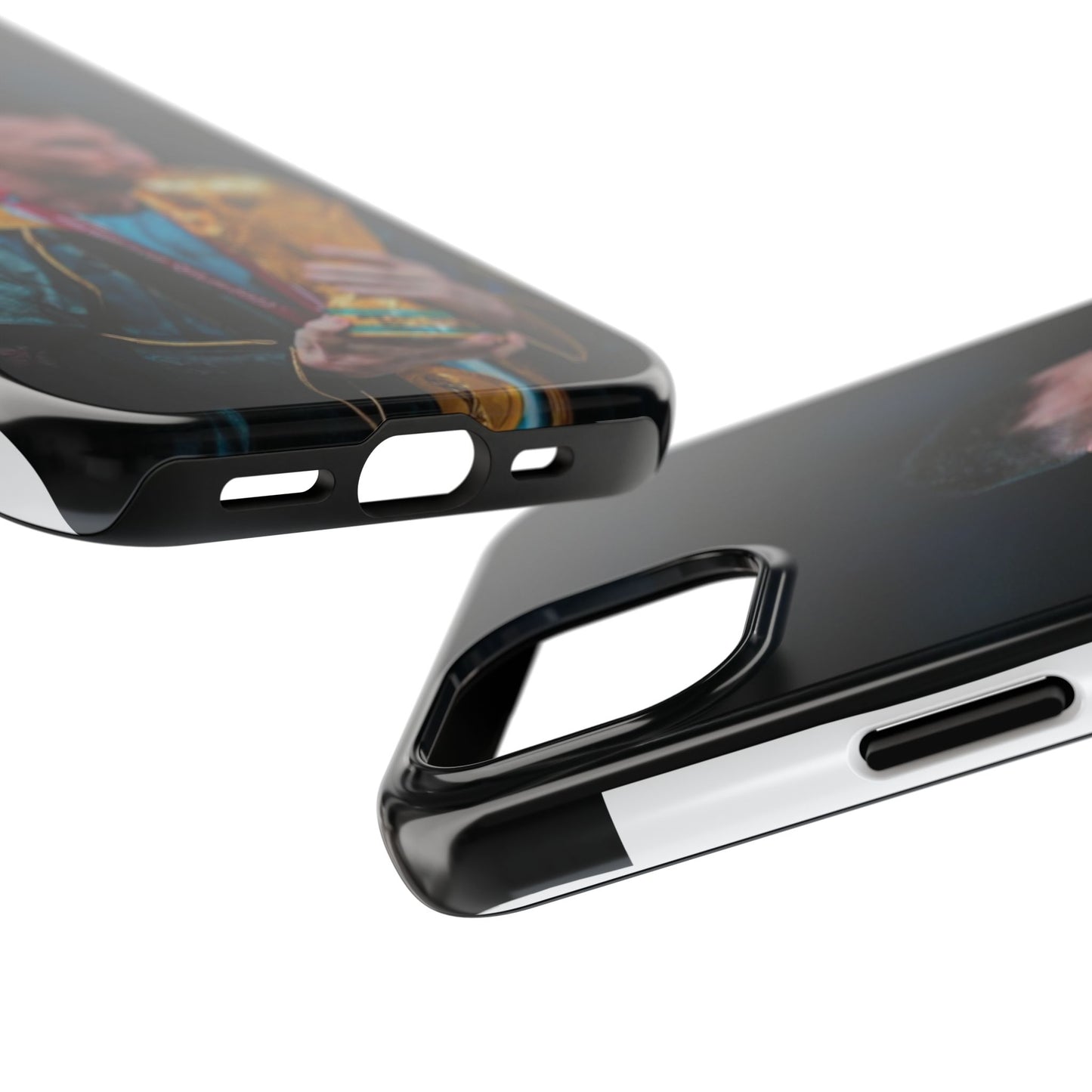 Messi World Cup Champion Tough Phone Case - Messi Trophy Design
