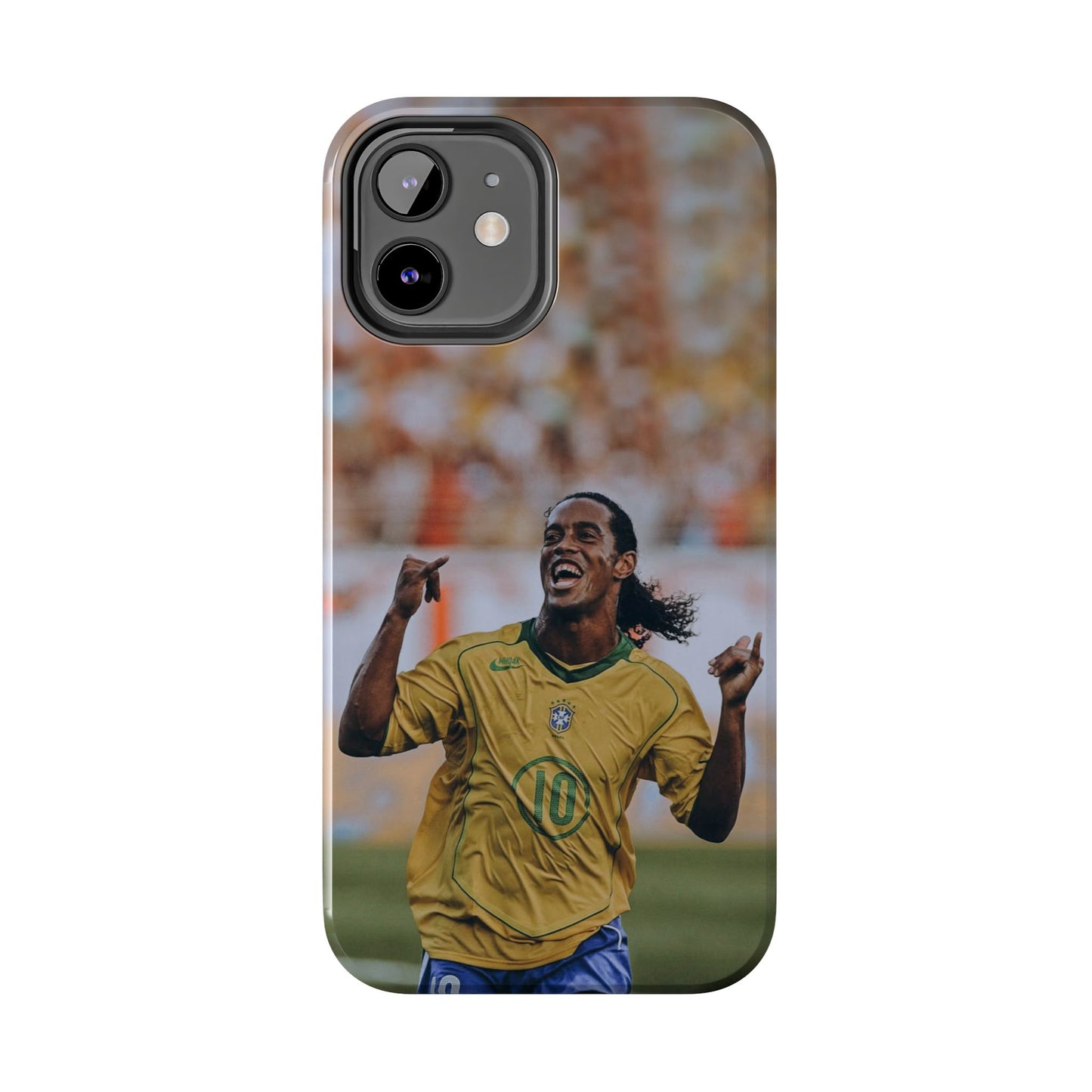 Ronaldinho Soccer Fan Tough Phone Cases - Celebration Design