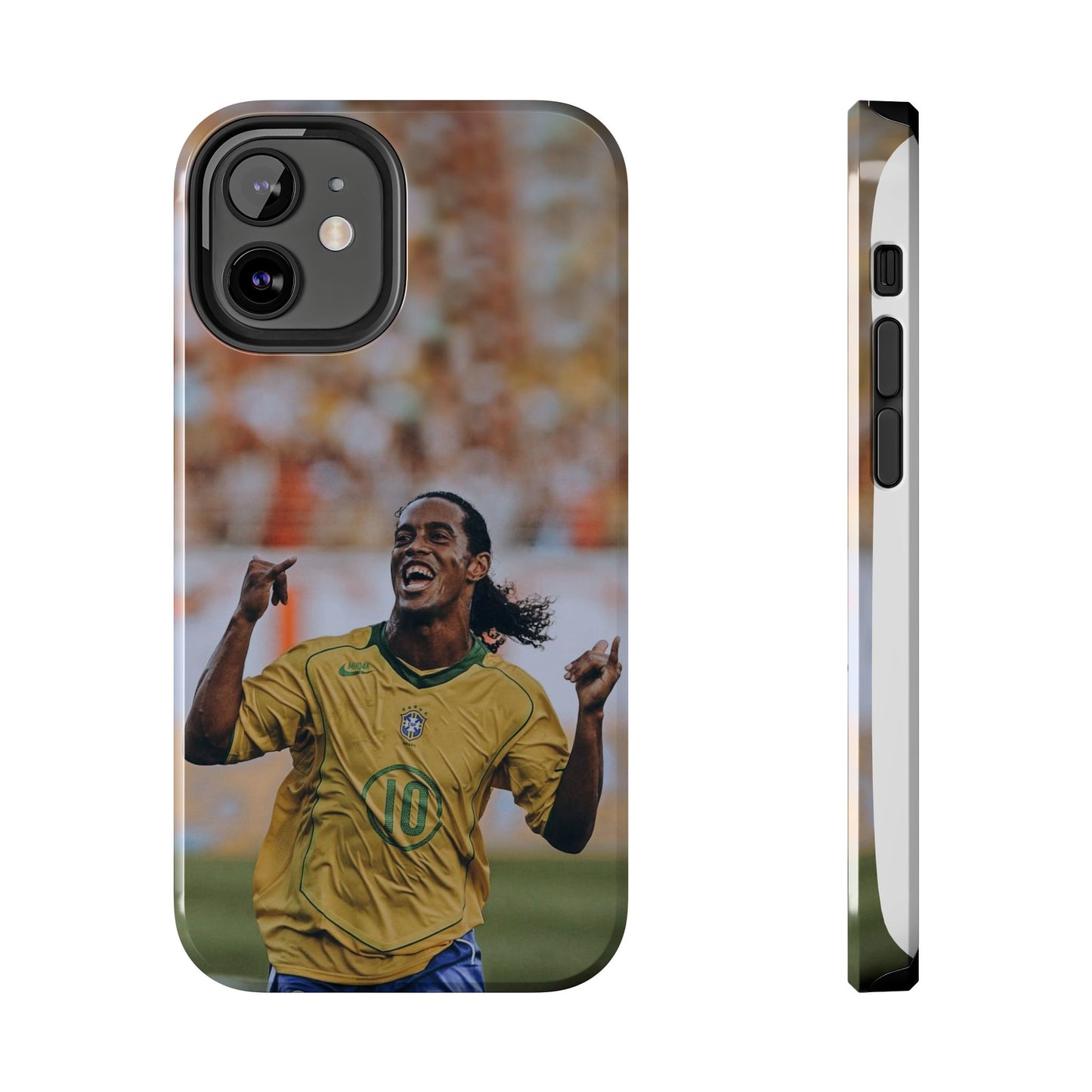 Ronaldinho Soccer Fan Tough Phone Cases - Celebration Design