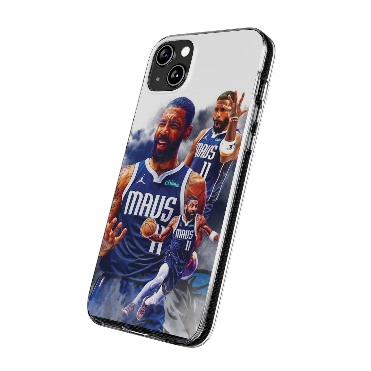 Kyrie Ivring Soft Phone Case with Basketball Theme - Perfect for Sports Fans