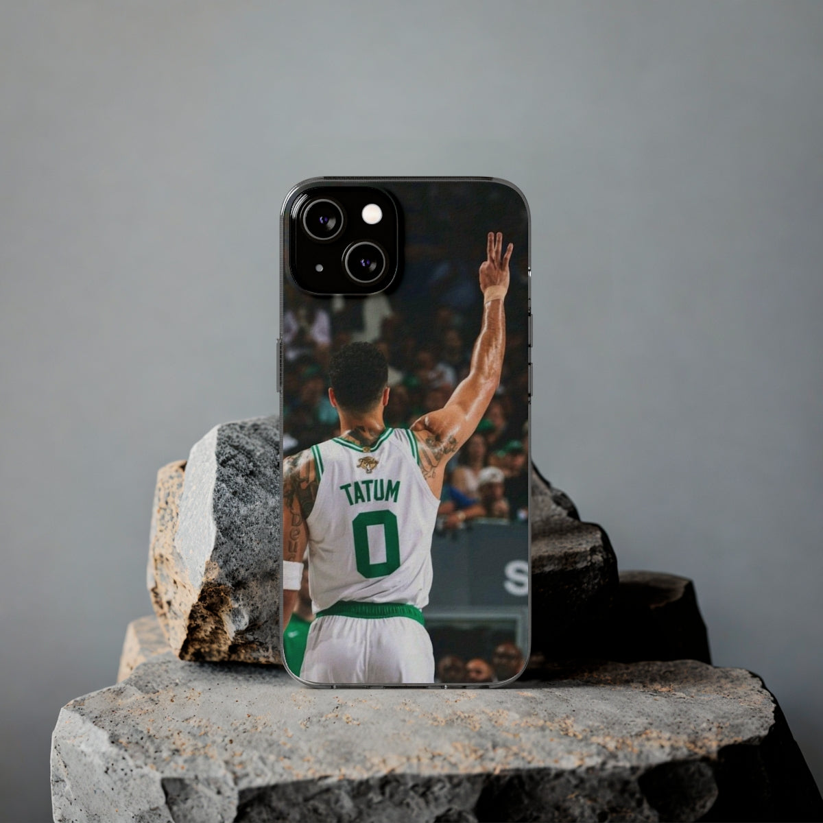 Jayson Tatum Soft Phone Case - Basketball Fan Design with Tatum #0
