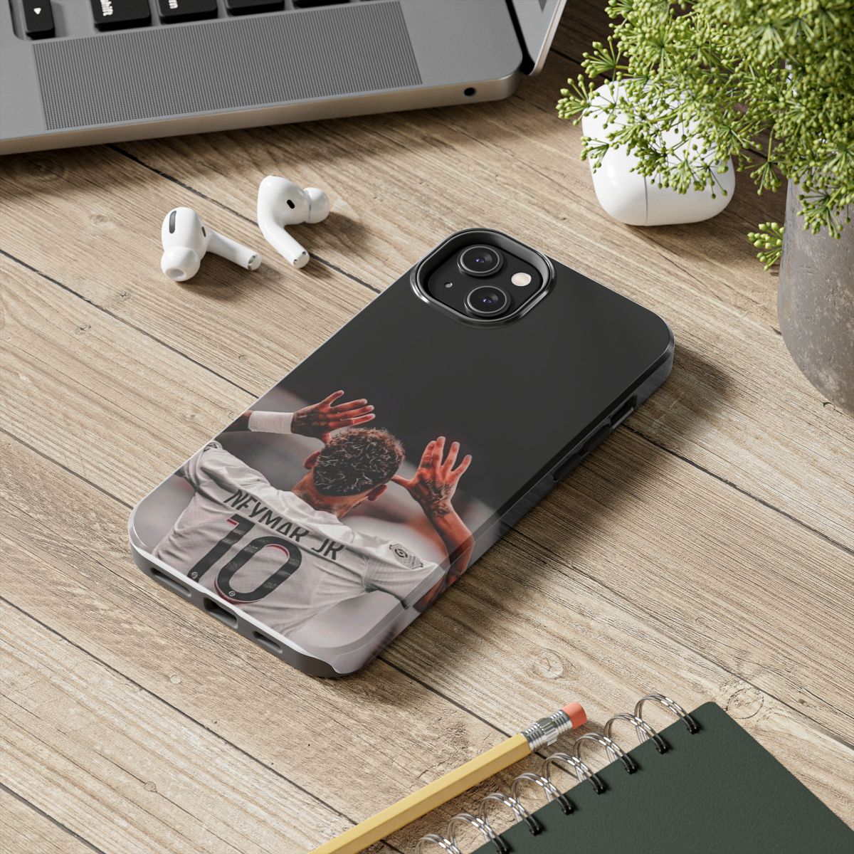 Neymar Jr. Tough Phone Case - Durable Protection for Soccer Fans