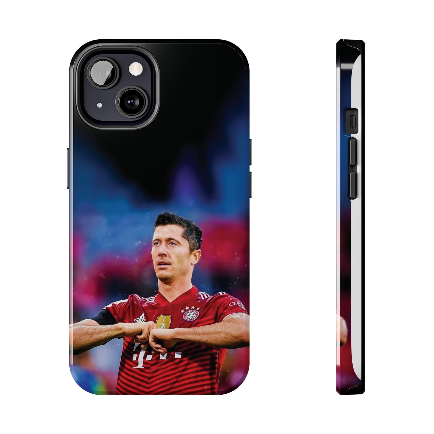 Robert Lewandowski Soccer Tough Phone Cases - Featuring Legendary Player Design