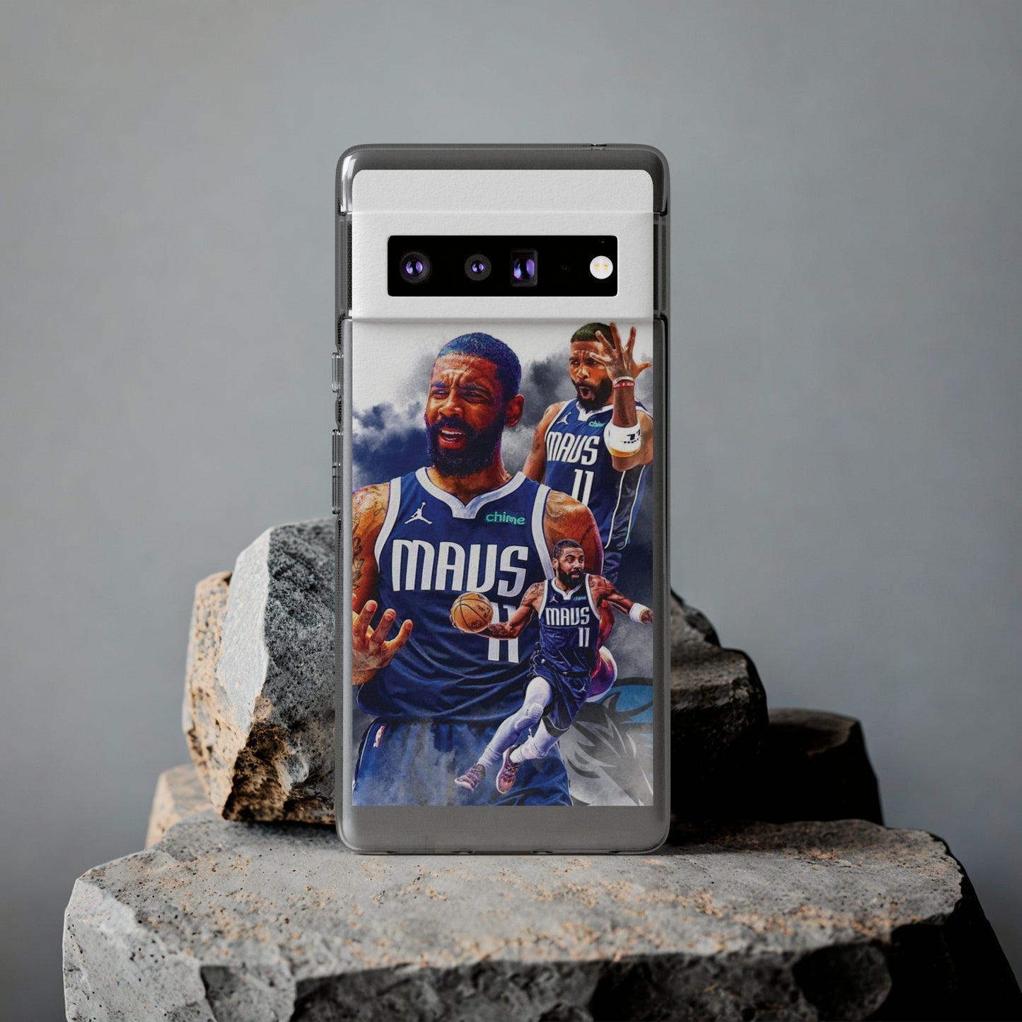 Kyrie Ivring Soft Phone Case with Basketball Theme - Perfect for Sports Fans
