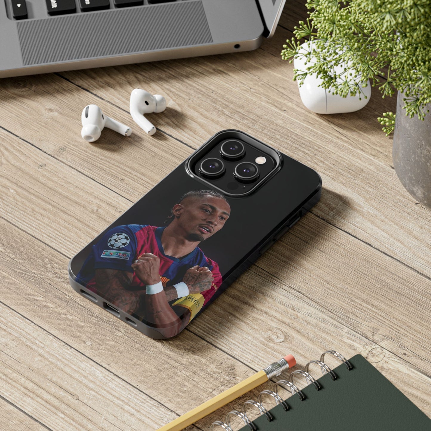 Raphinha Soccer Fan Tough Phone Case - Durable Protection with Star Player Design