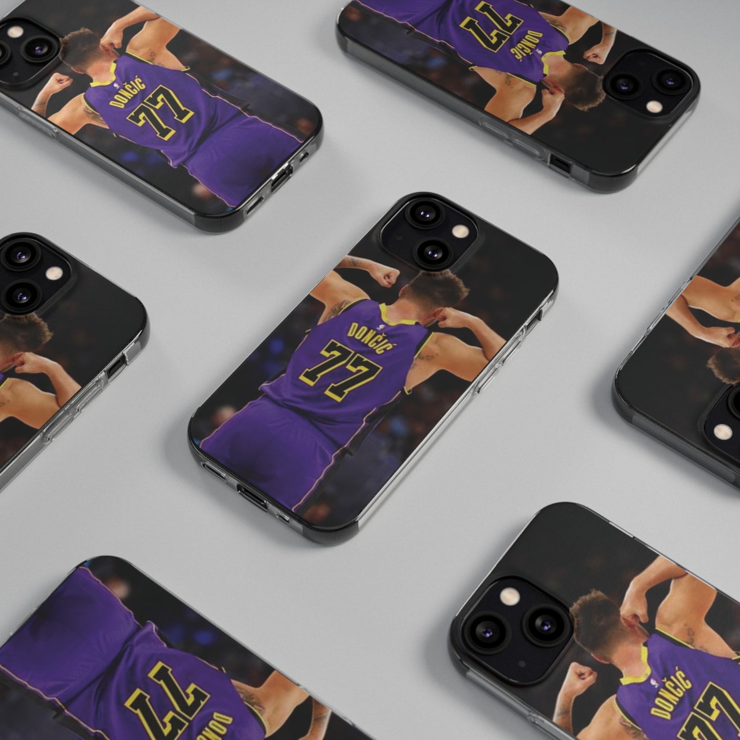 Luka Dončić Inspired Soft Phone Case - NBA Basketball Lover's Gift