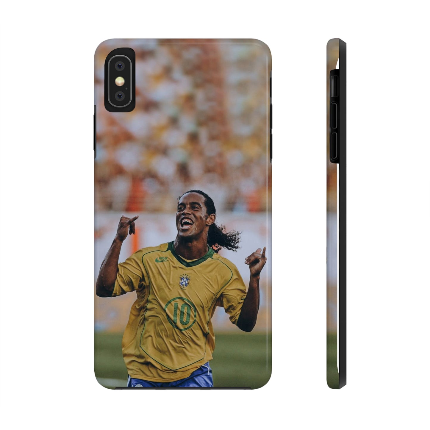 Ronaldinho Soccer Fan Tough Phone Cases - Celebration Design