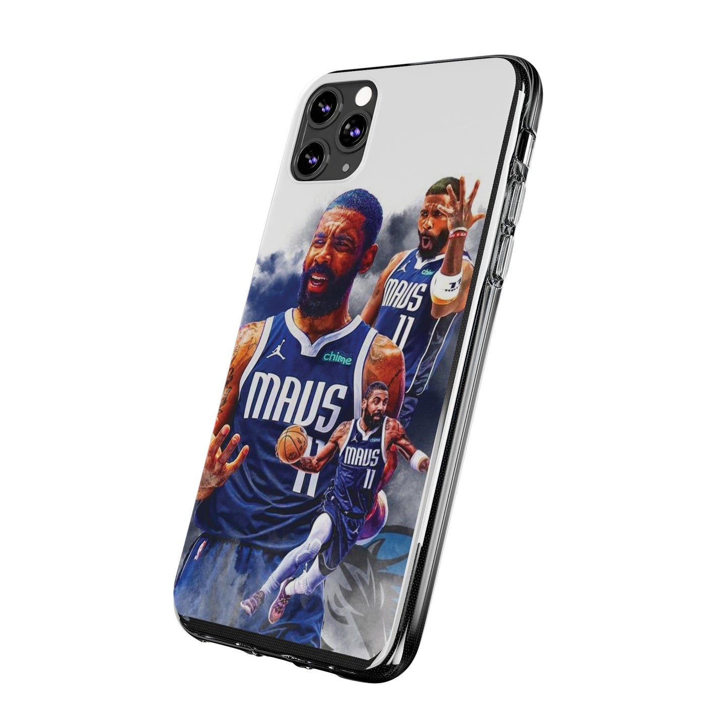 Kyrie Ivring Soft Phone Case with Basketball Theme - Perfect for Sports Fans