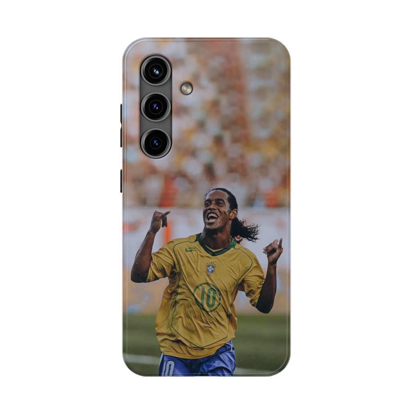 Ronaldinho Soccer Fan Tough Phone Cases - Celebration Design