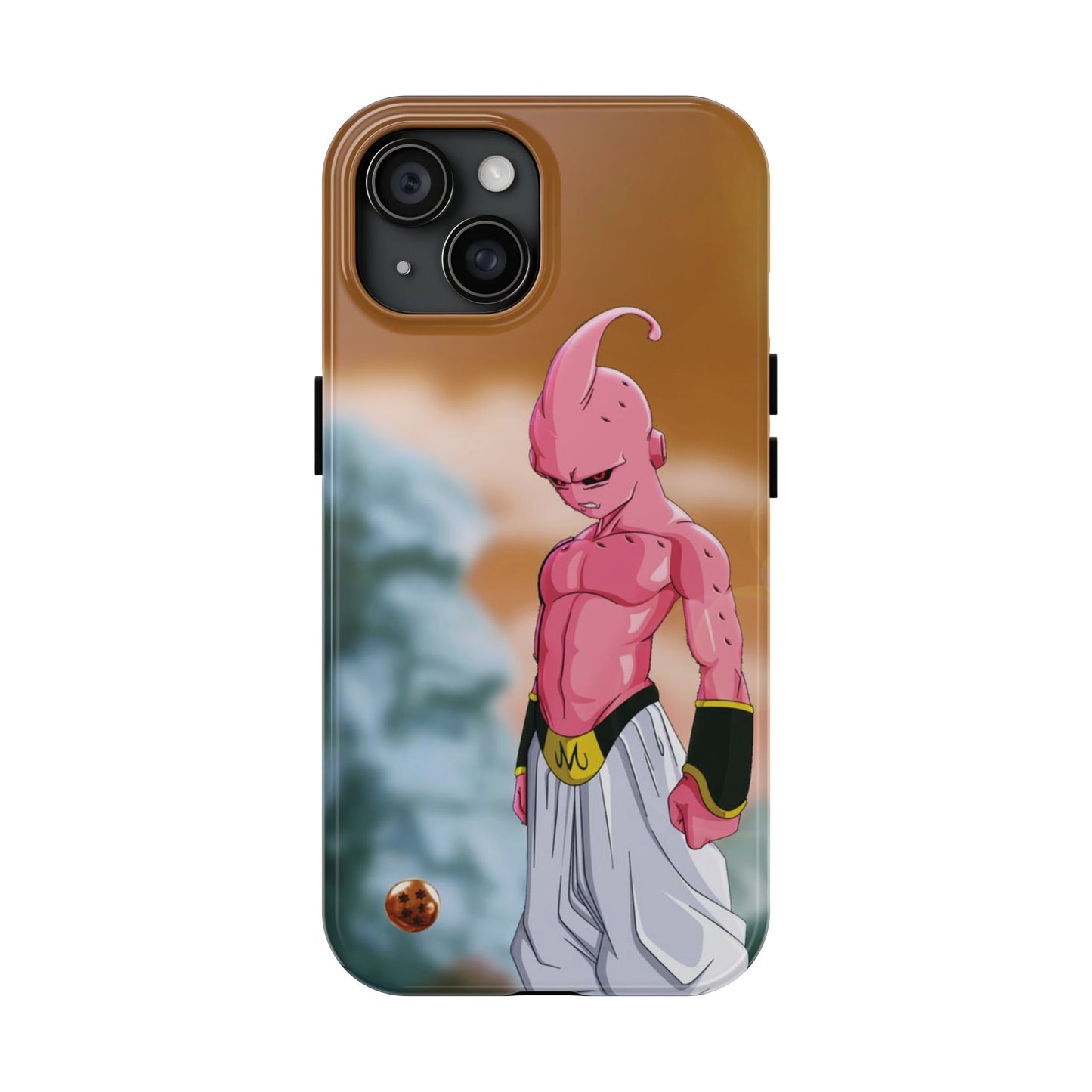 Majin Buu Fierce Dragon Ball Tough Phone Case - Majin Buu Design