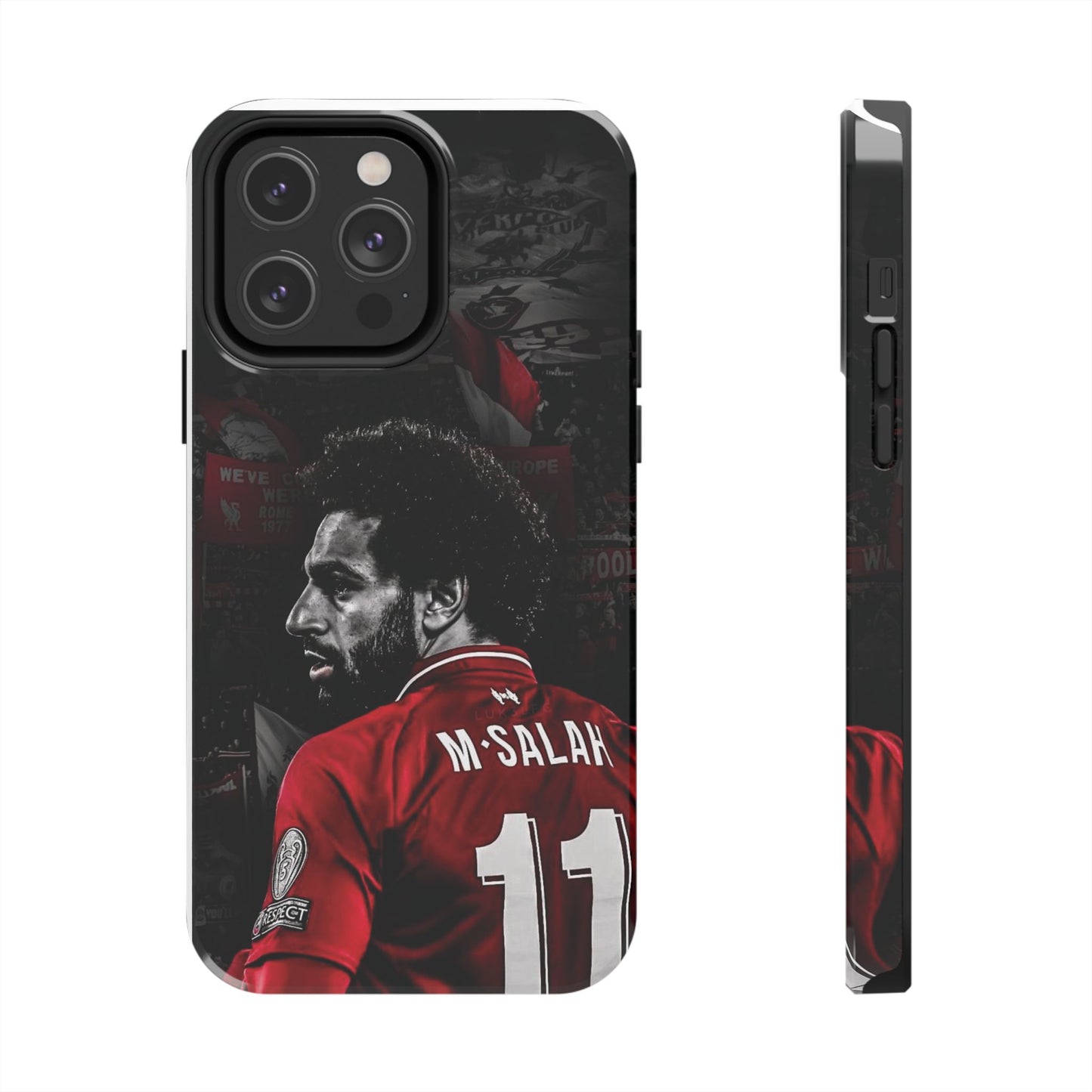 M'Salah Tough Phone Case - Durable Soccer Design for Fans