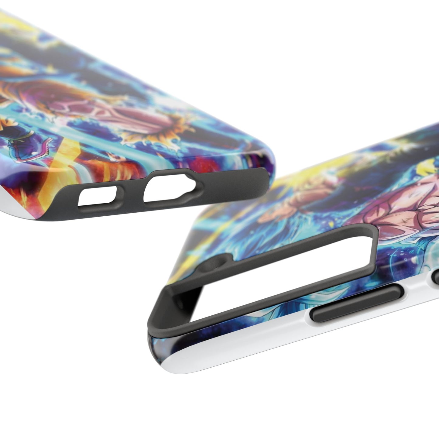 Goku Vegeta Dragon Ball Super Tough Phone Case - Vibrant Anime Character Design