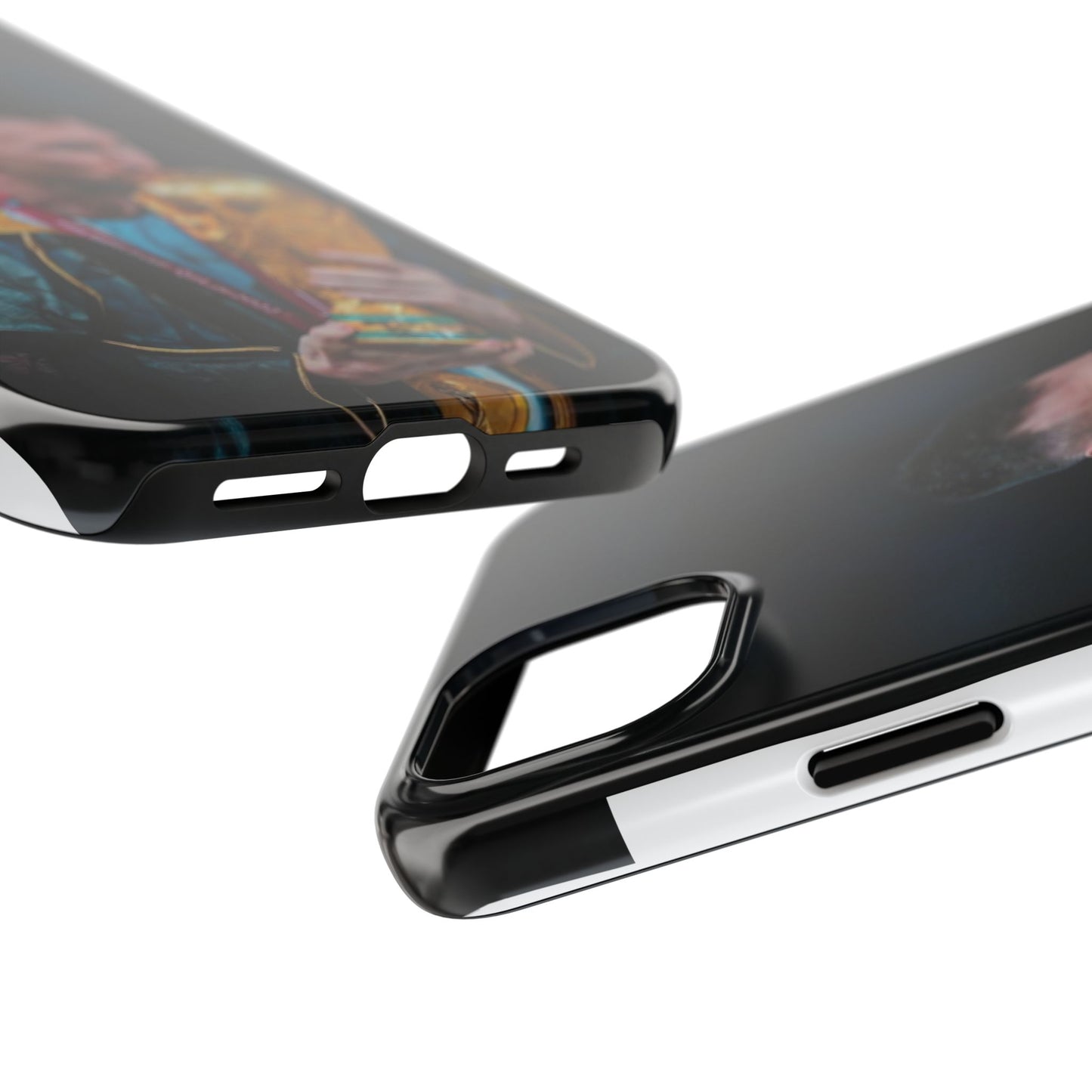 Messi World Cup Champion Tough Phone Case - Messi Trophy Design