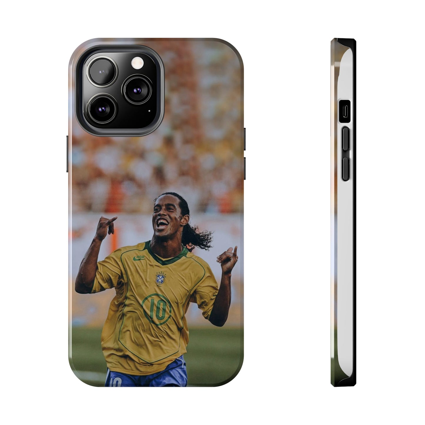 Ronaldinho Soccer Fan Tough Phone Cases - Celebration Design